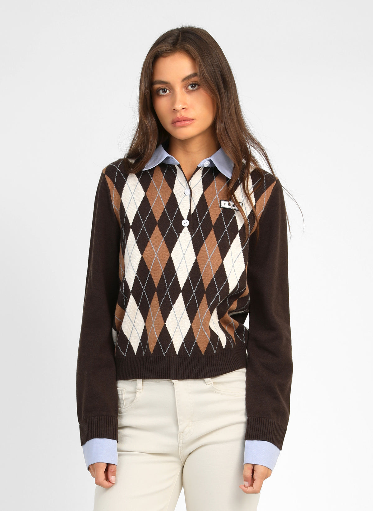 PULL NATHA marron
