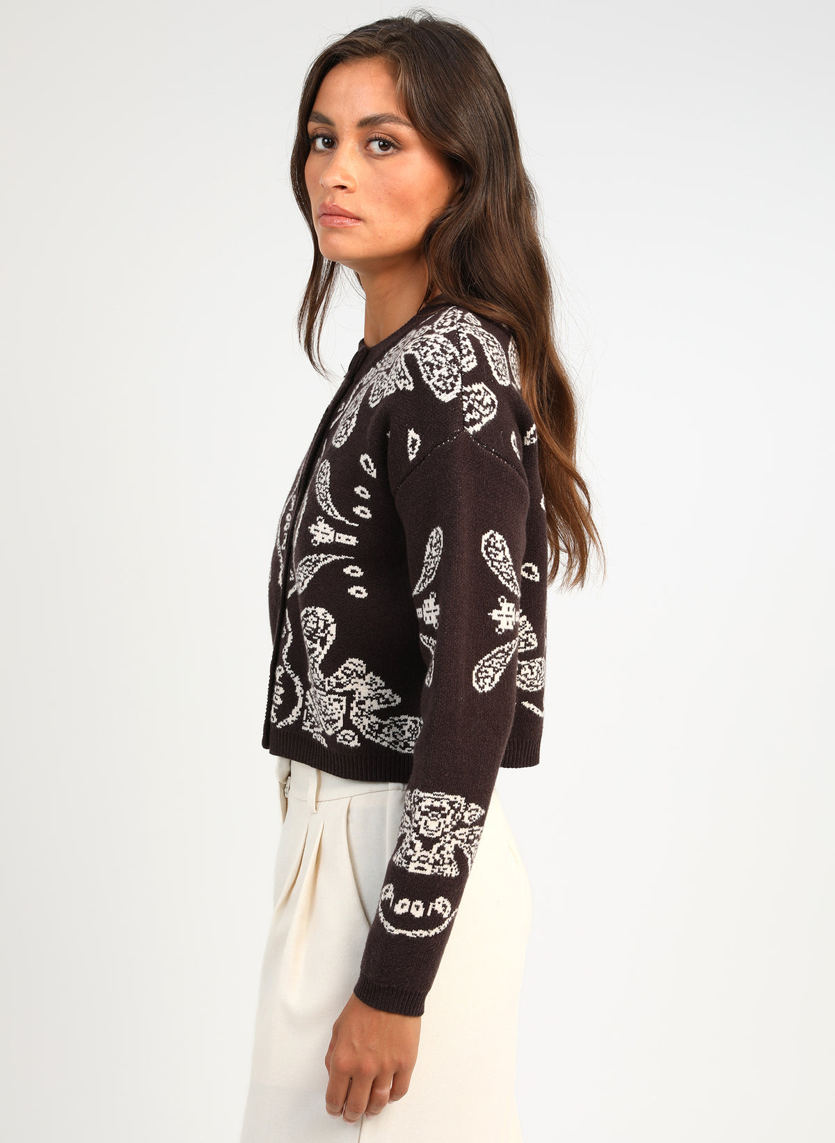 GILET NAYANA moka