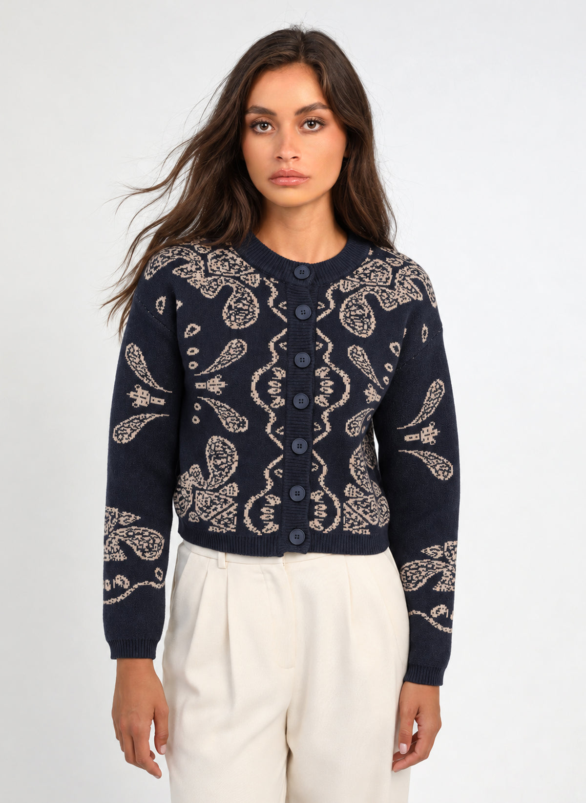 GILET NAYANA navy