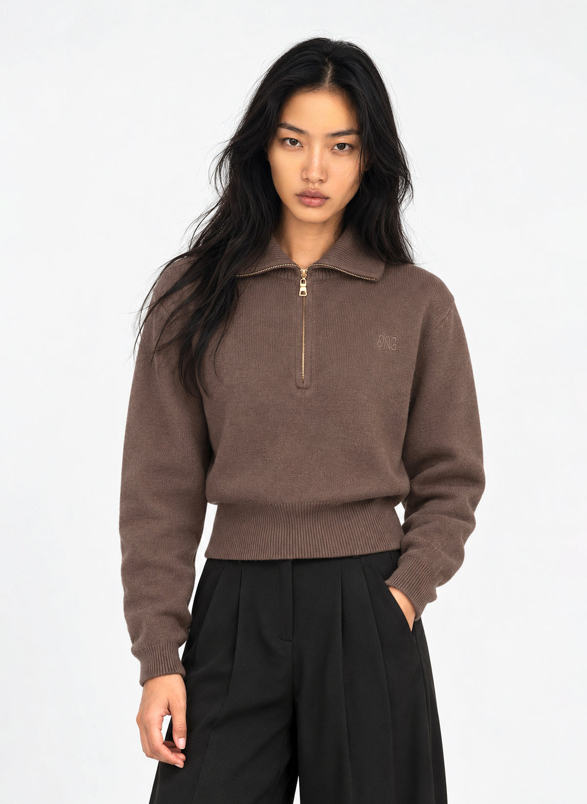 PULL NAZARIO marron