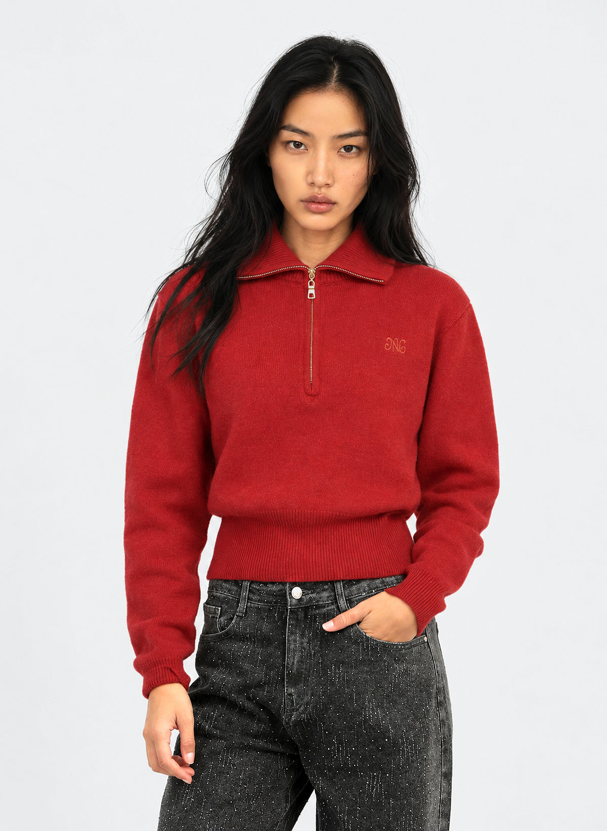 PULL NAZARIO vermillon
