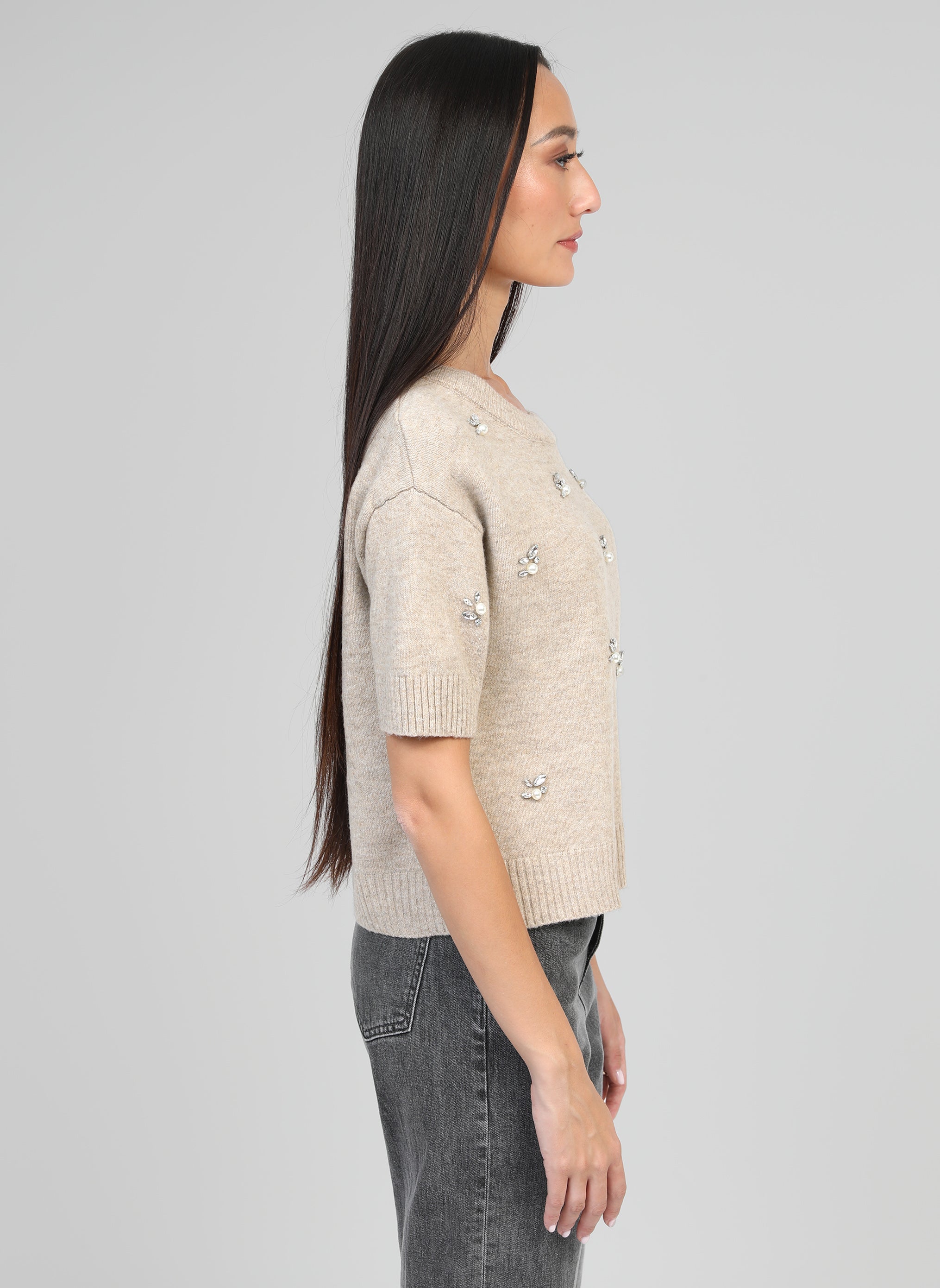 PULL NELIDA beige