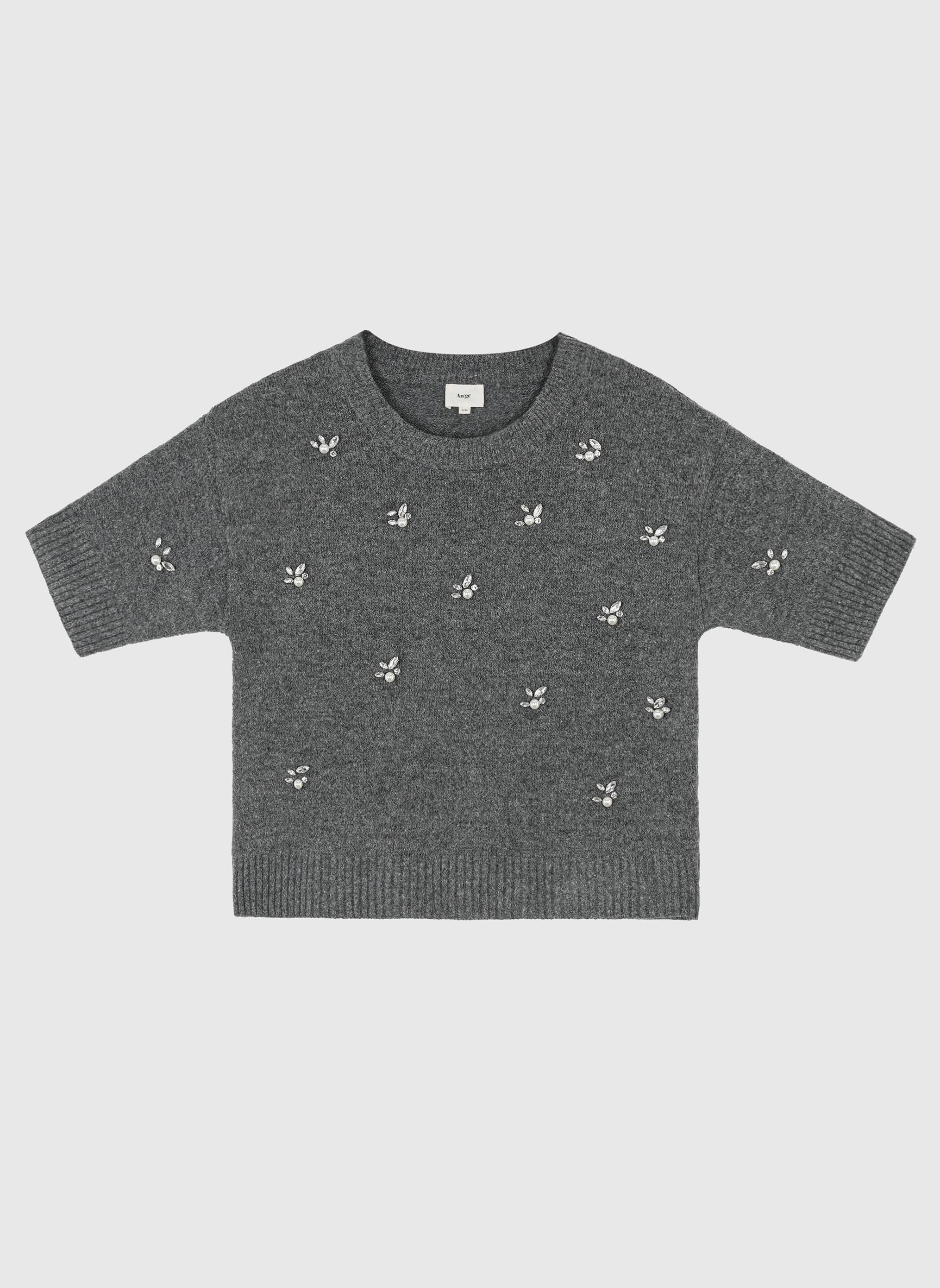 PULL NELIDA gris