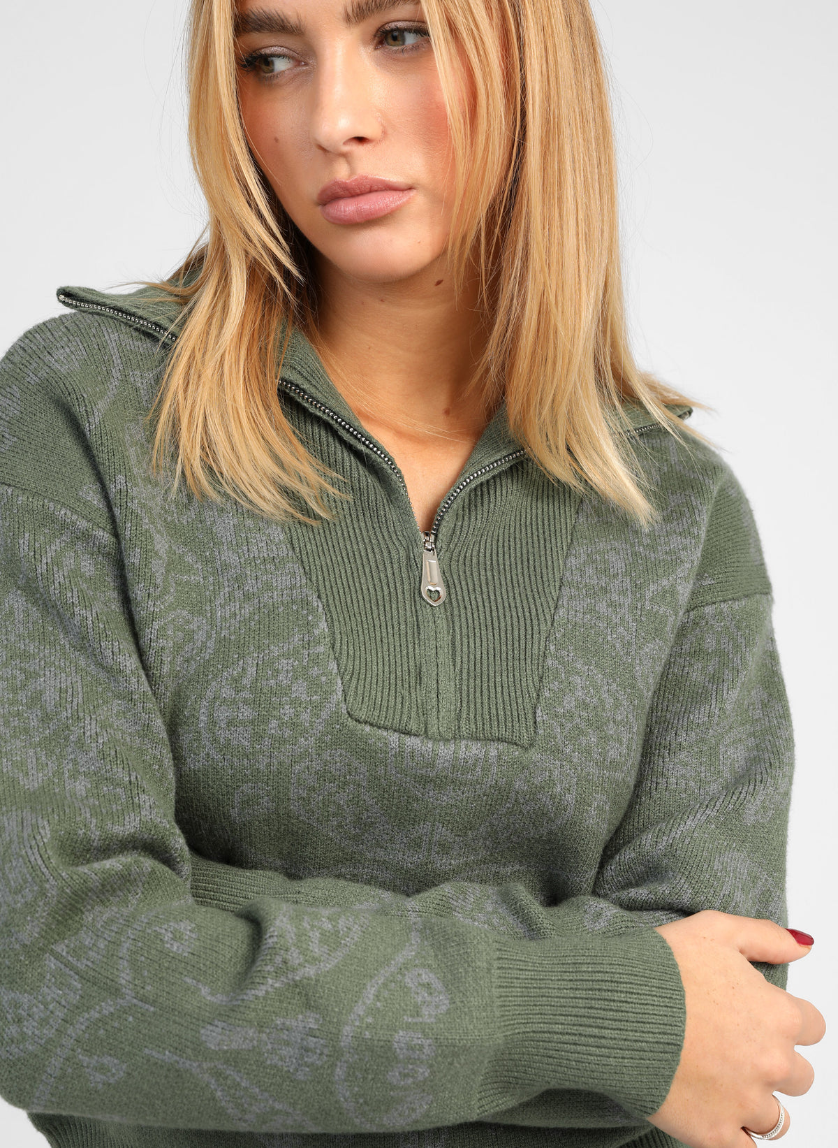 NELLO Green Sweater