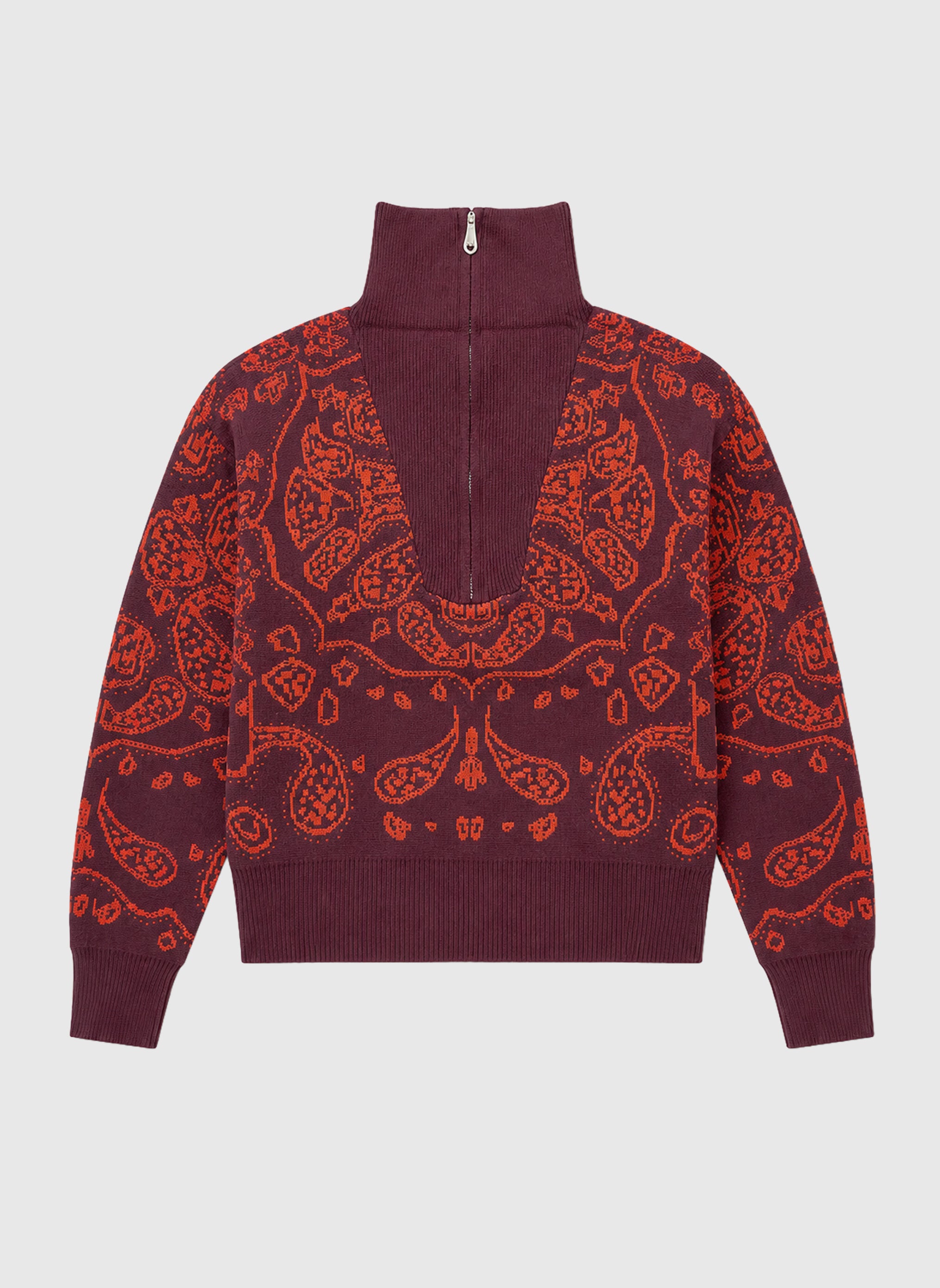 NELLO Sweater, Burgundy