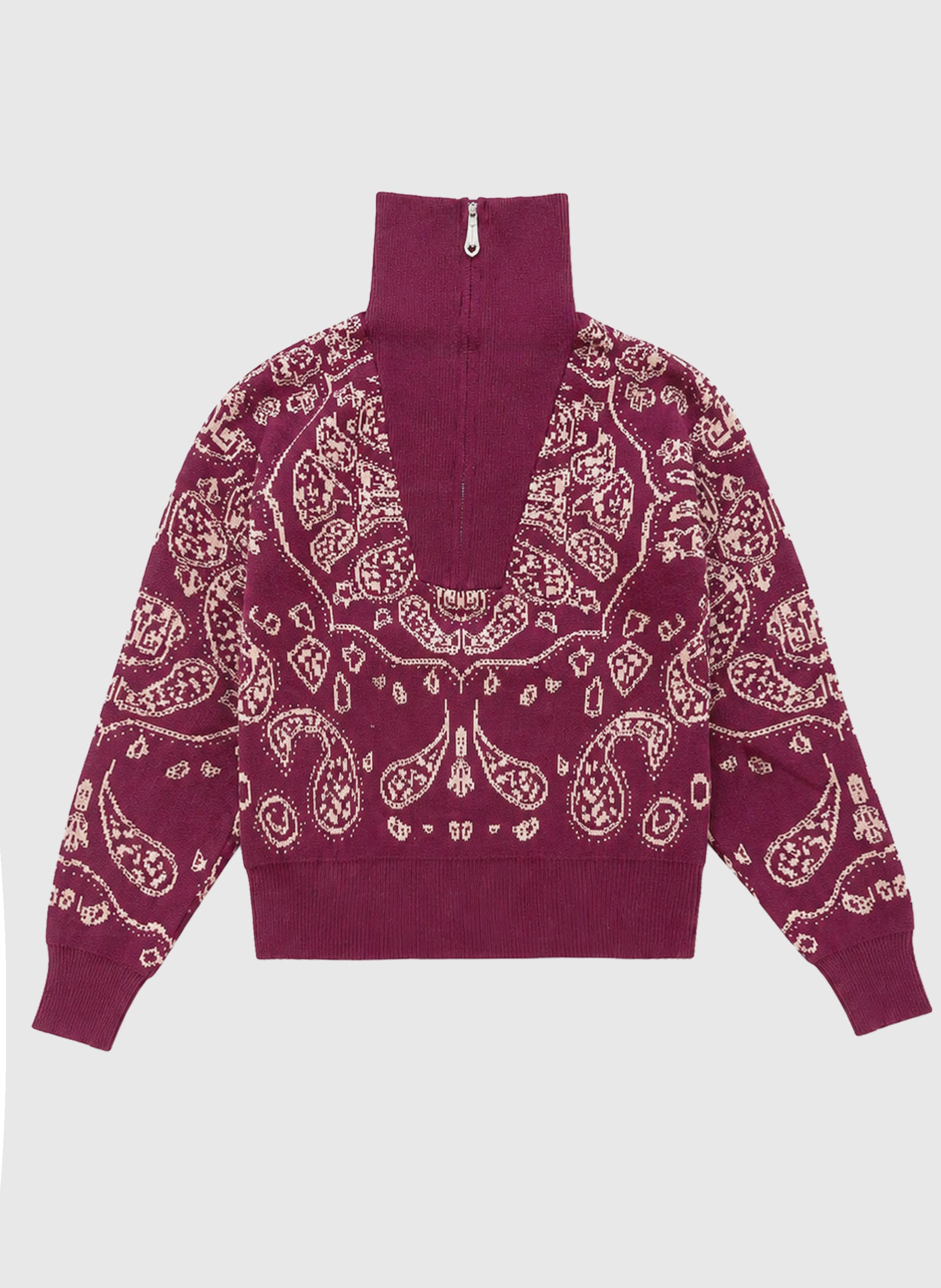 NELLO Sweater in Garnet