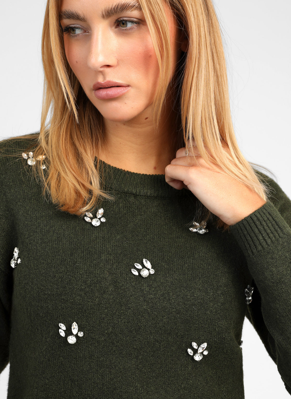 NELISSA Military Sweater