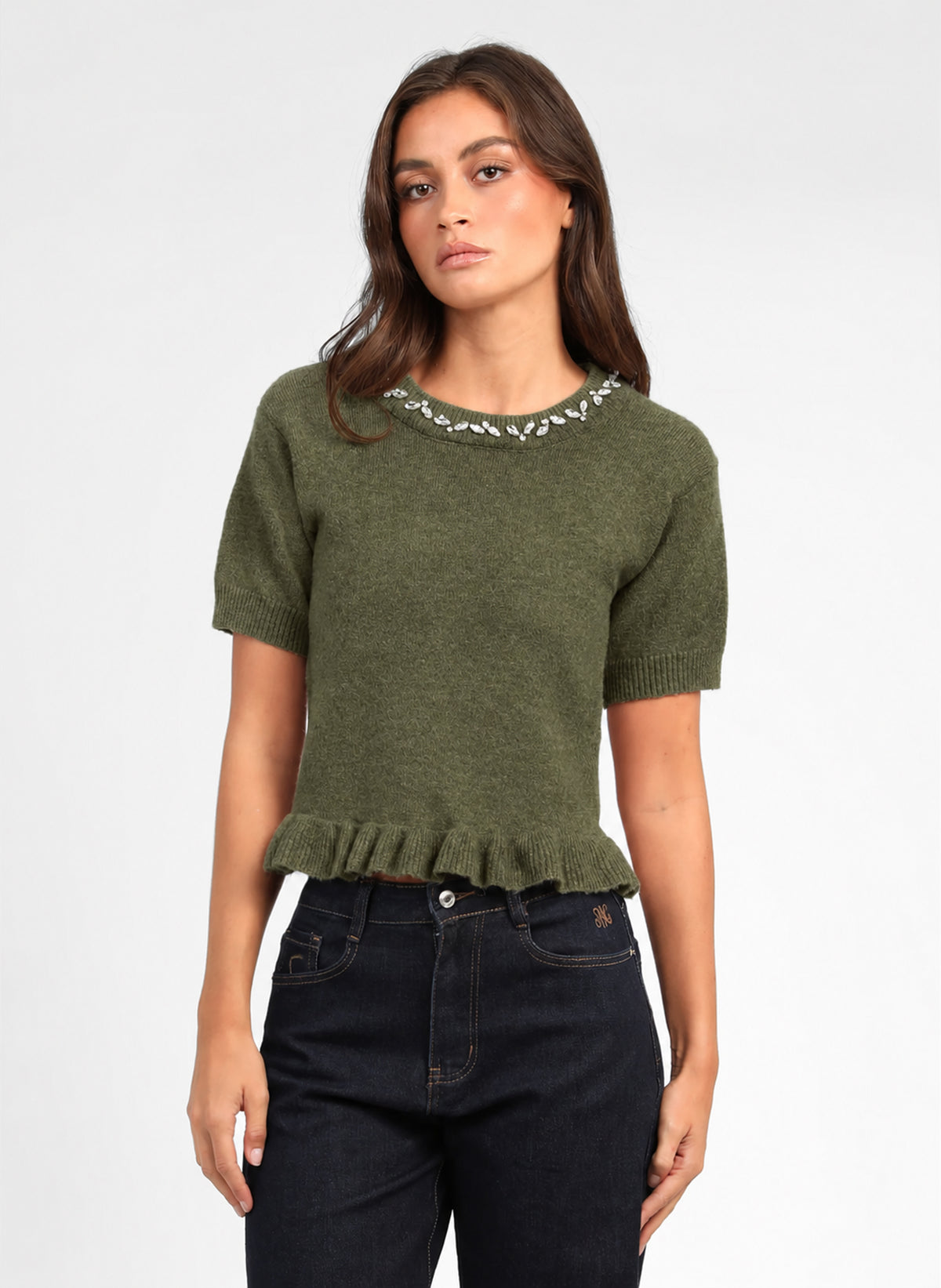 PULL NESTORINE militaire