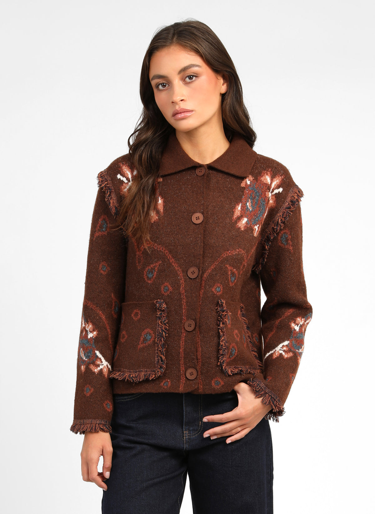 CHAQUETA NESTY marrón
