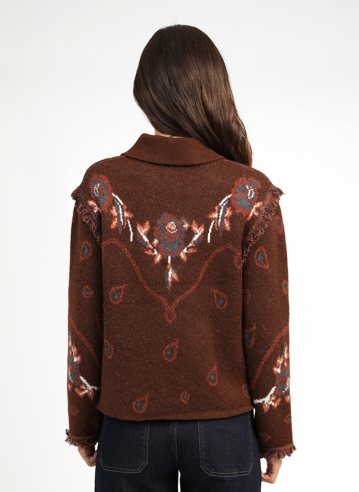 VESTE NESTY marron