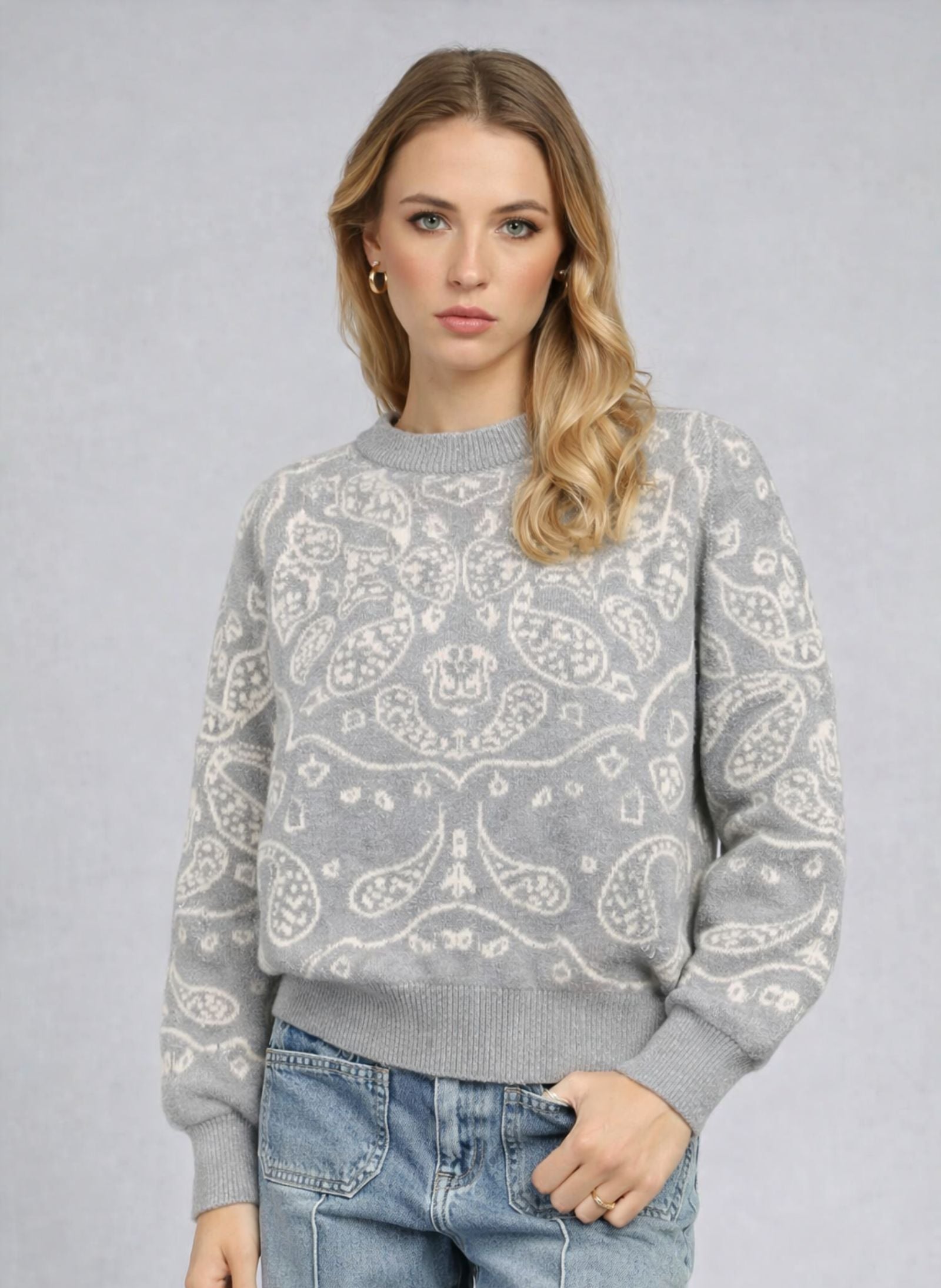 PULL NIDANA gris