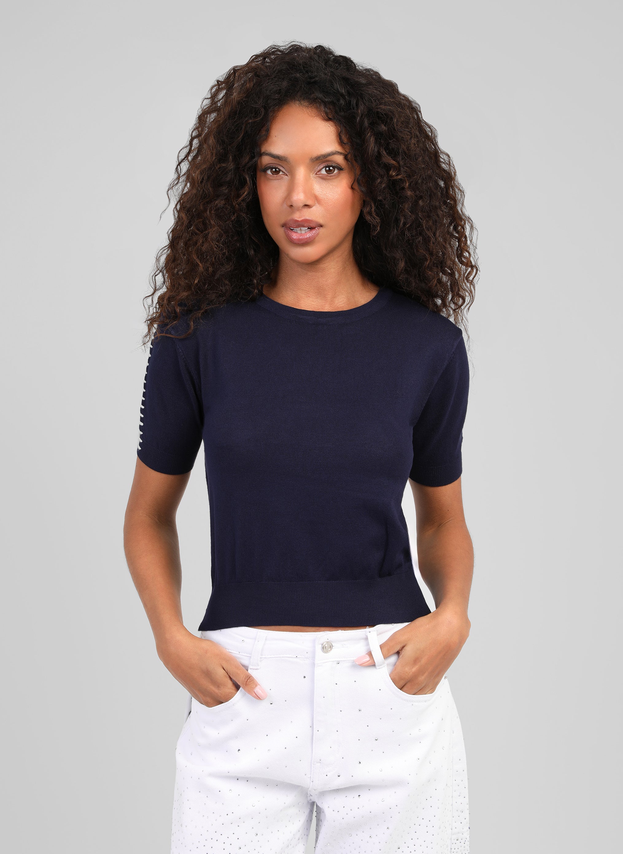 PULL NIKOLI marine