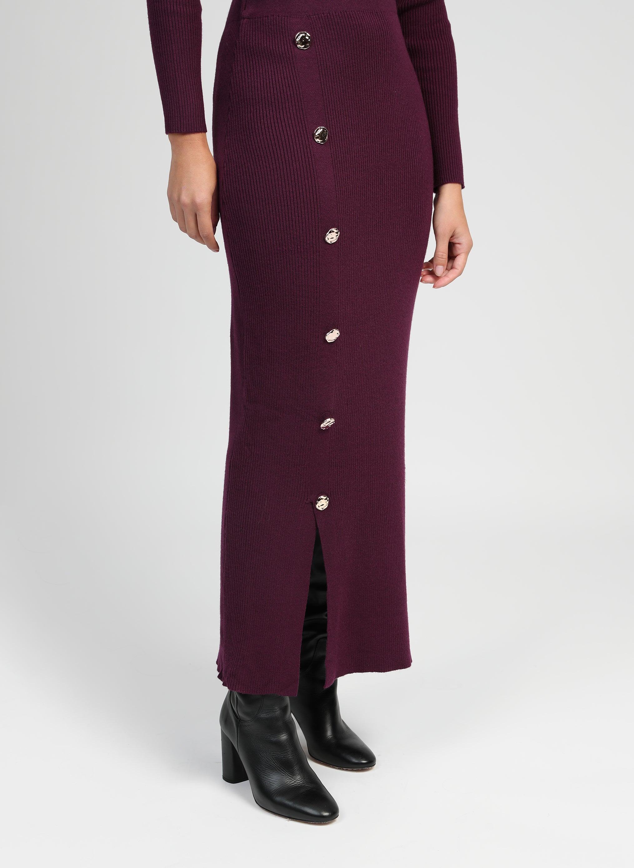 JUPE LONGUE NINI wine