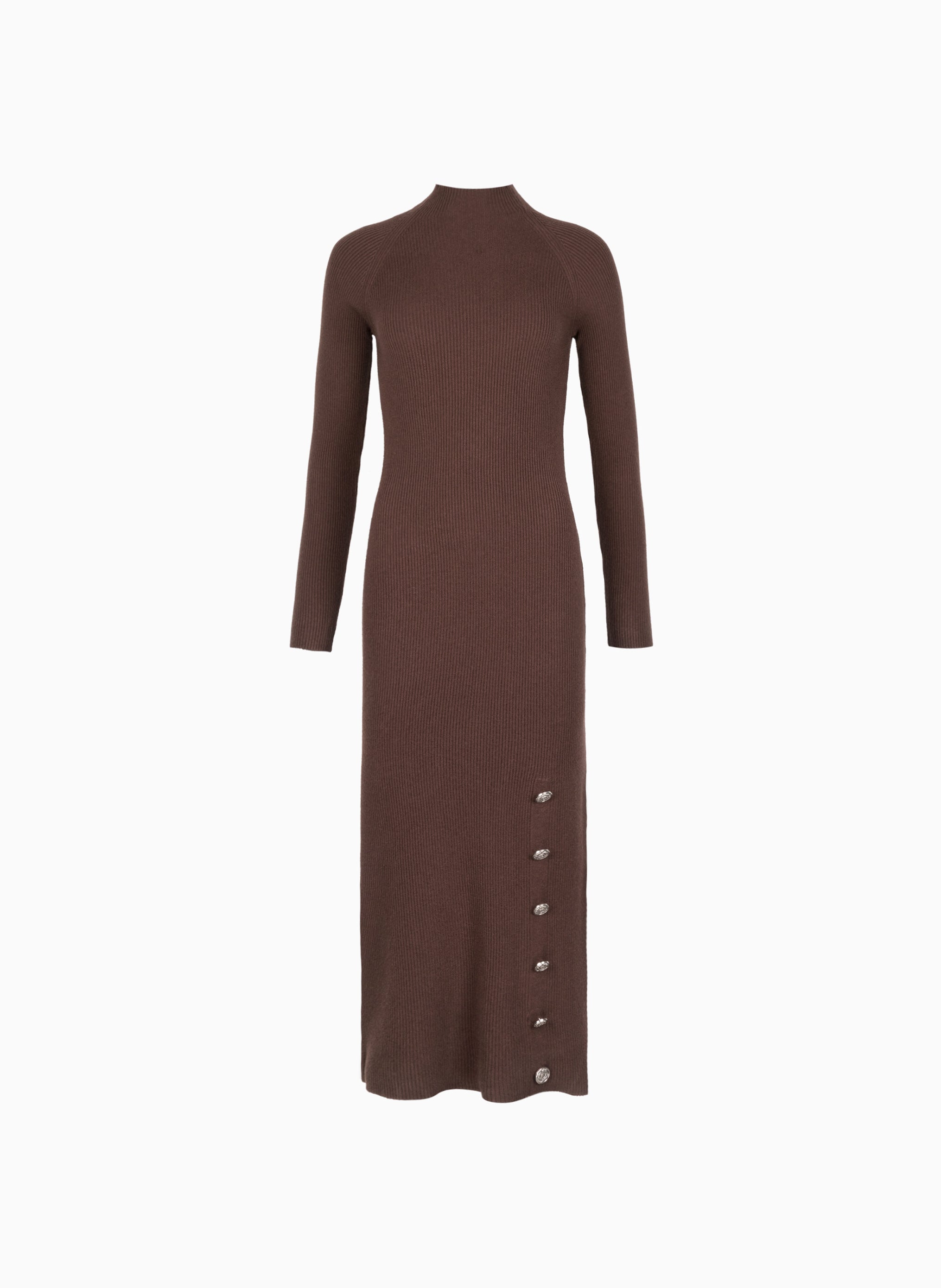 ROBE MIDI NIRMALA chocolat