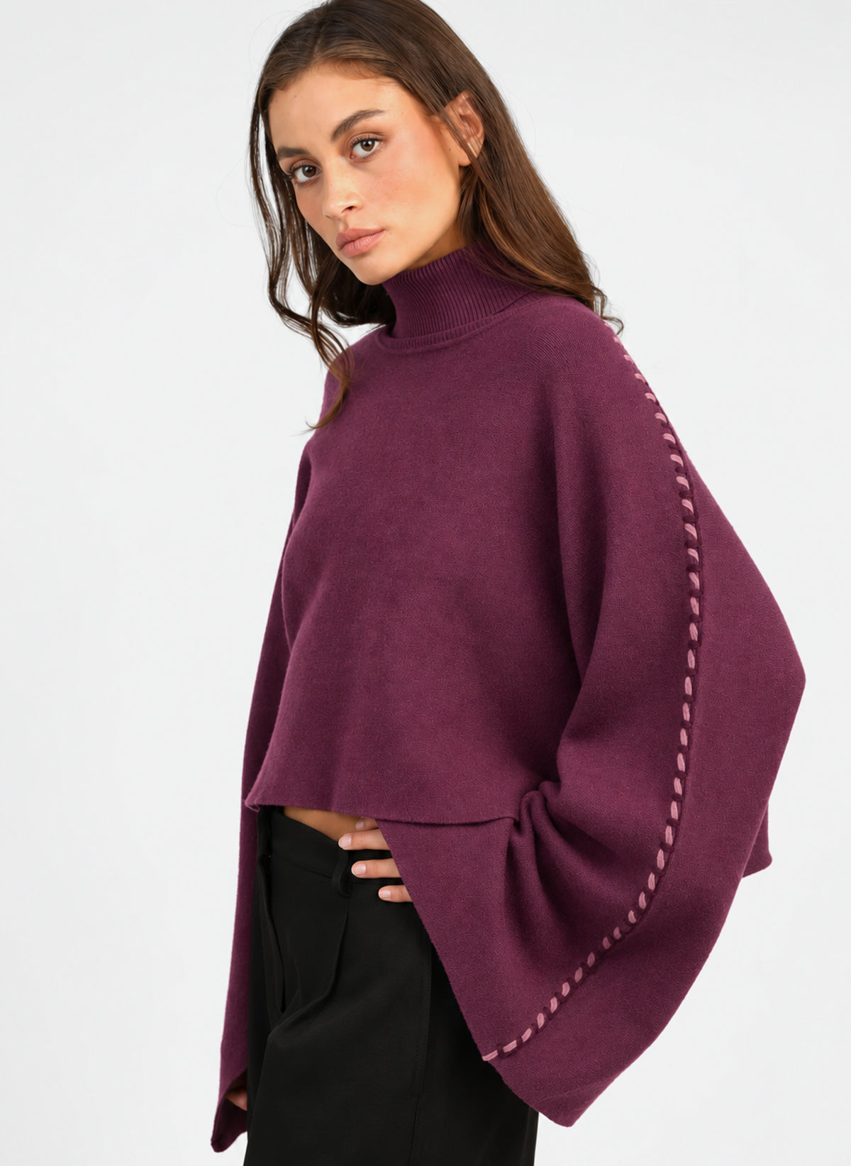 PULL NOLYMPIA grenat