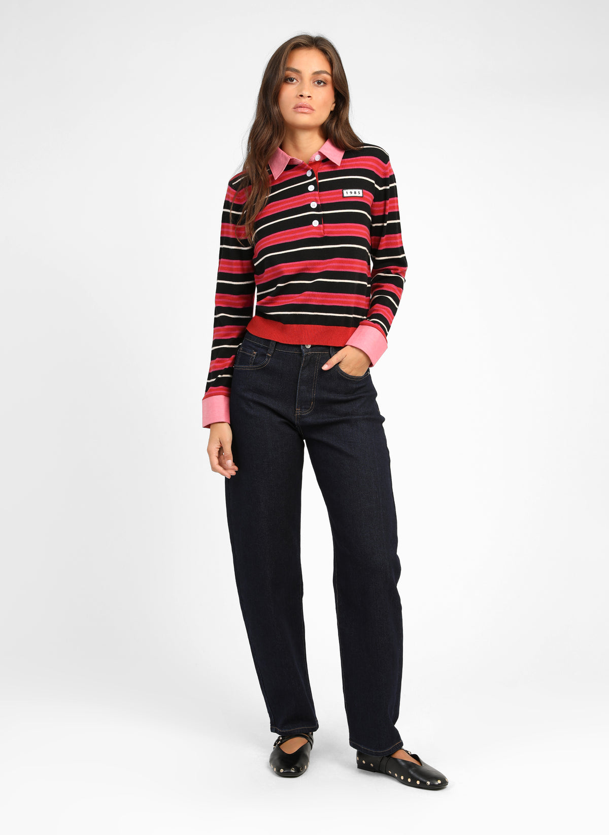 PULL NONA vermillon