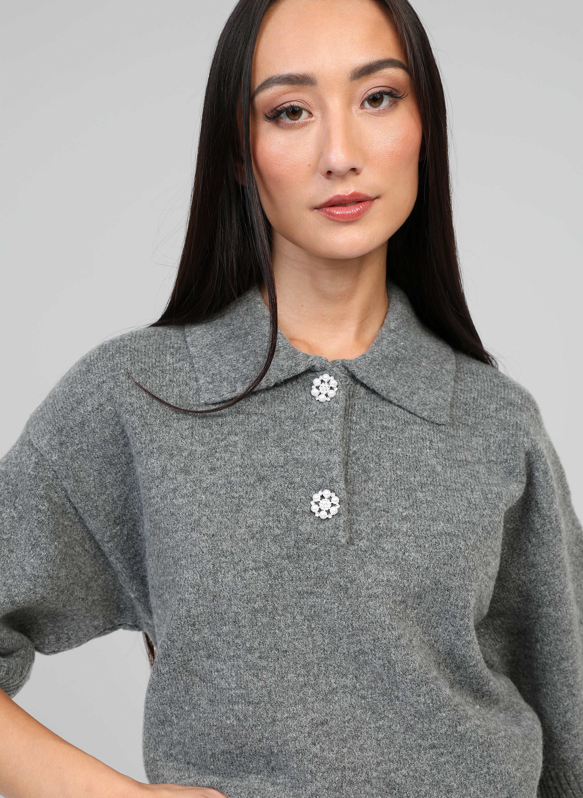 PULL NOREA gris
