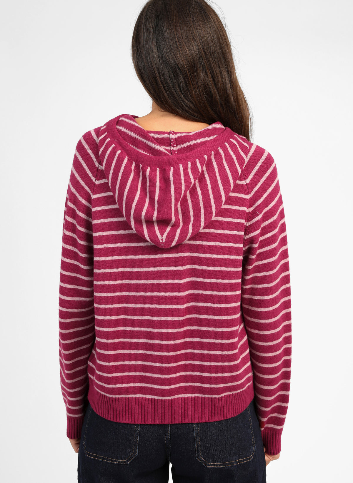 PULL NORI framboise