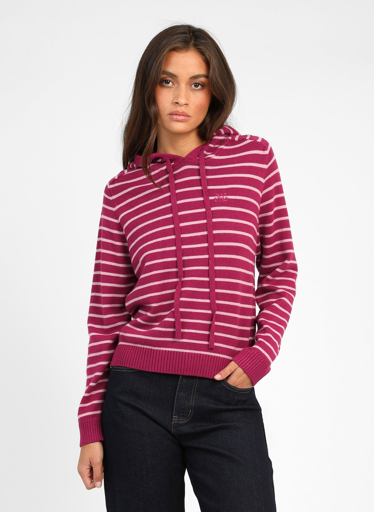 PULL NORI framboise