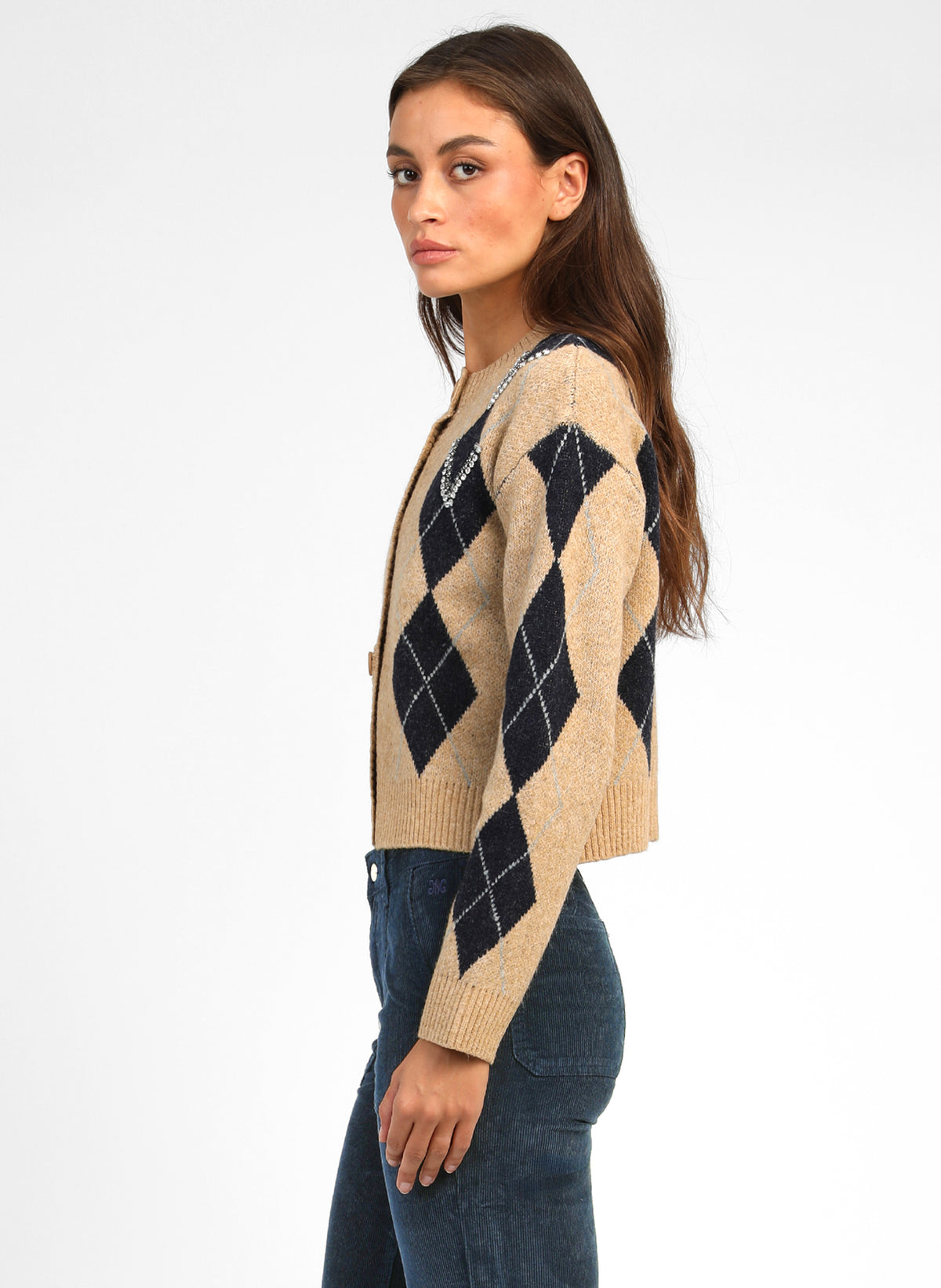 GILET NOUBA beige