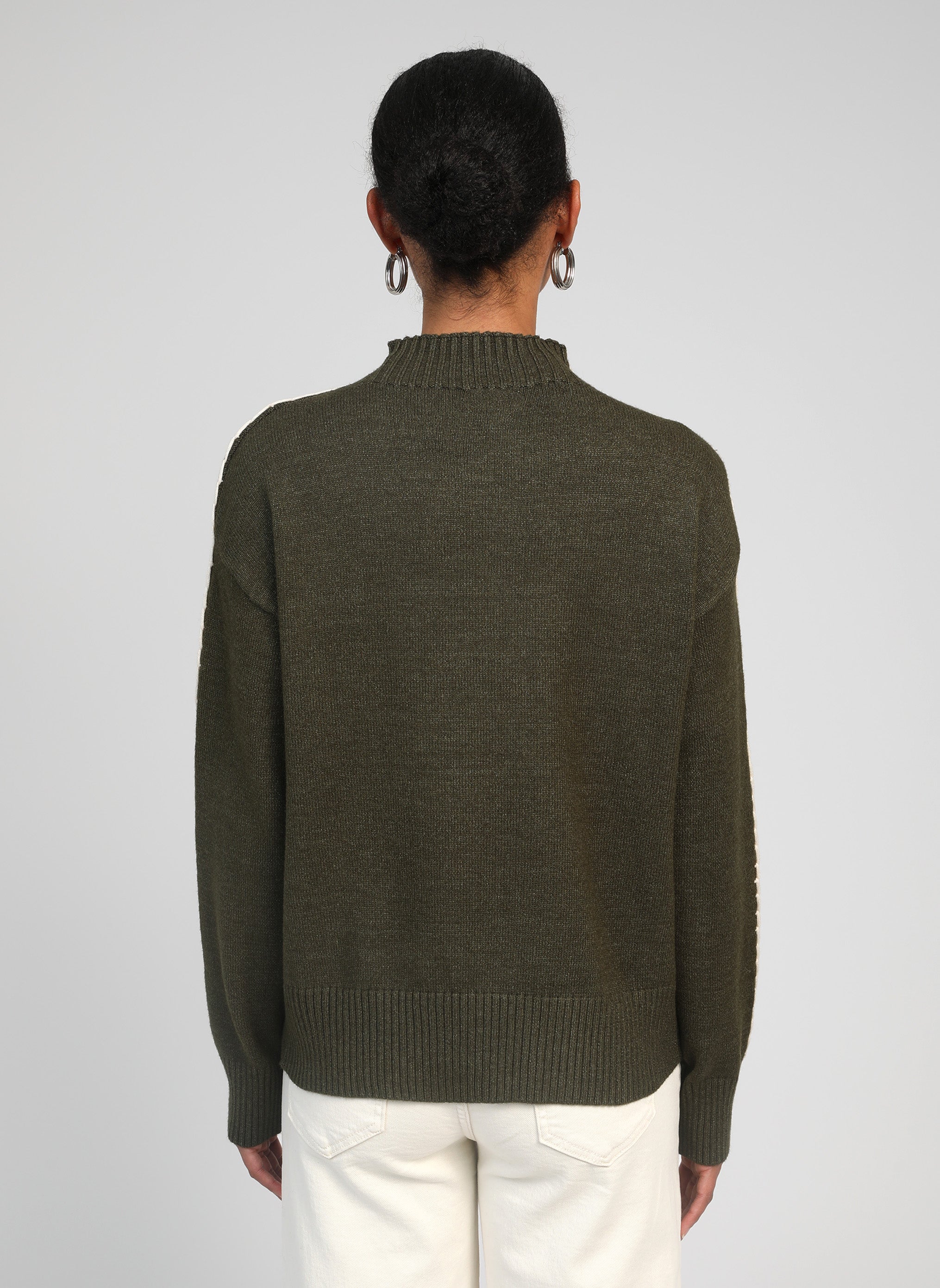 PULL NISSYA militaire