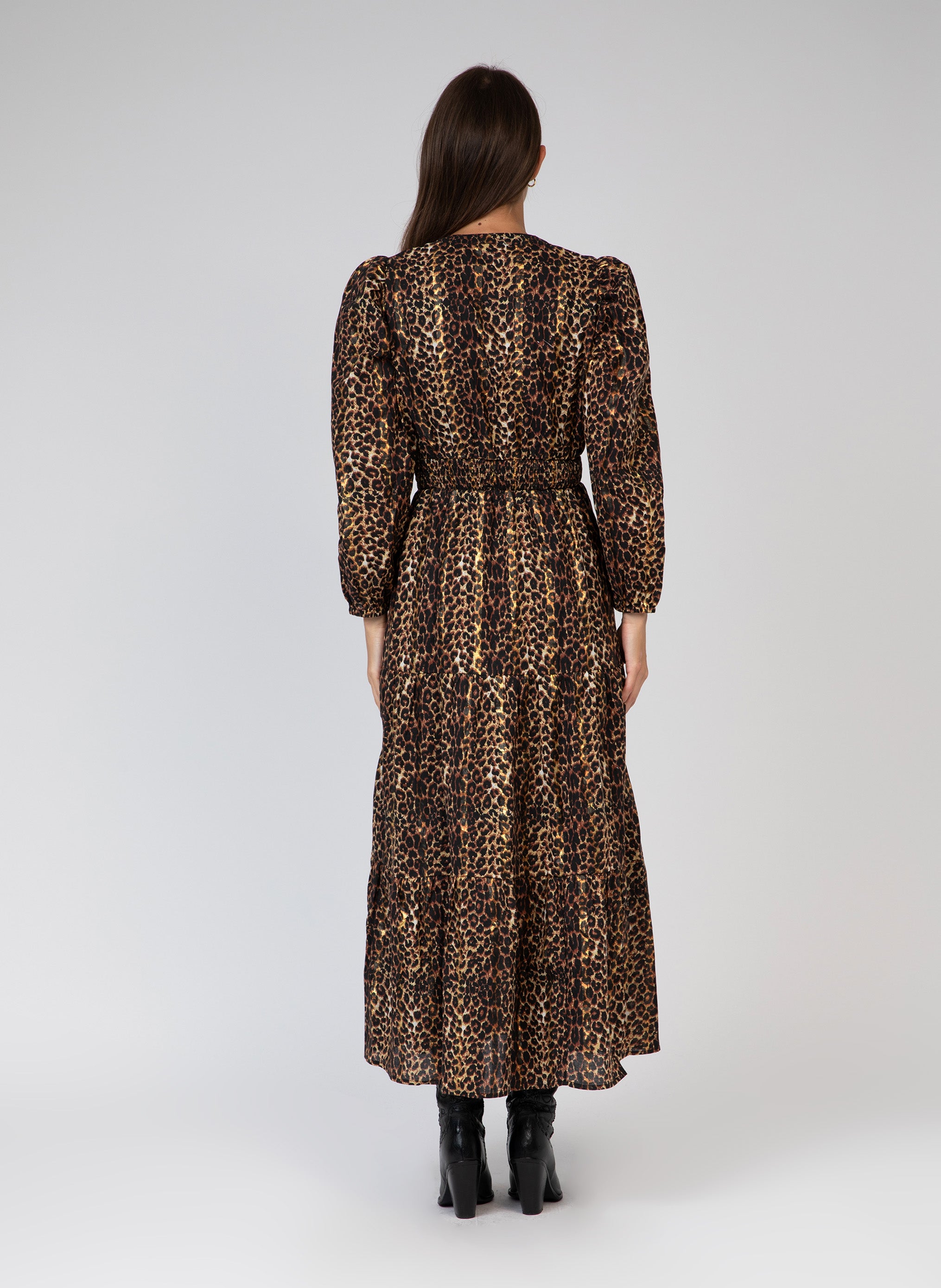 ROBE LONGUE OFLY leopard