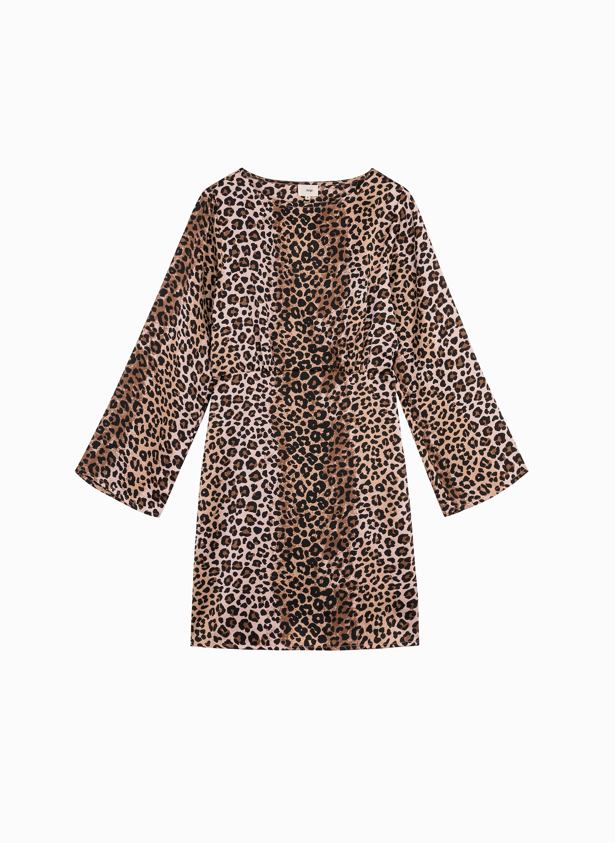 ROBE MIDI OMELIE louvy chocolat