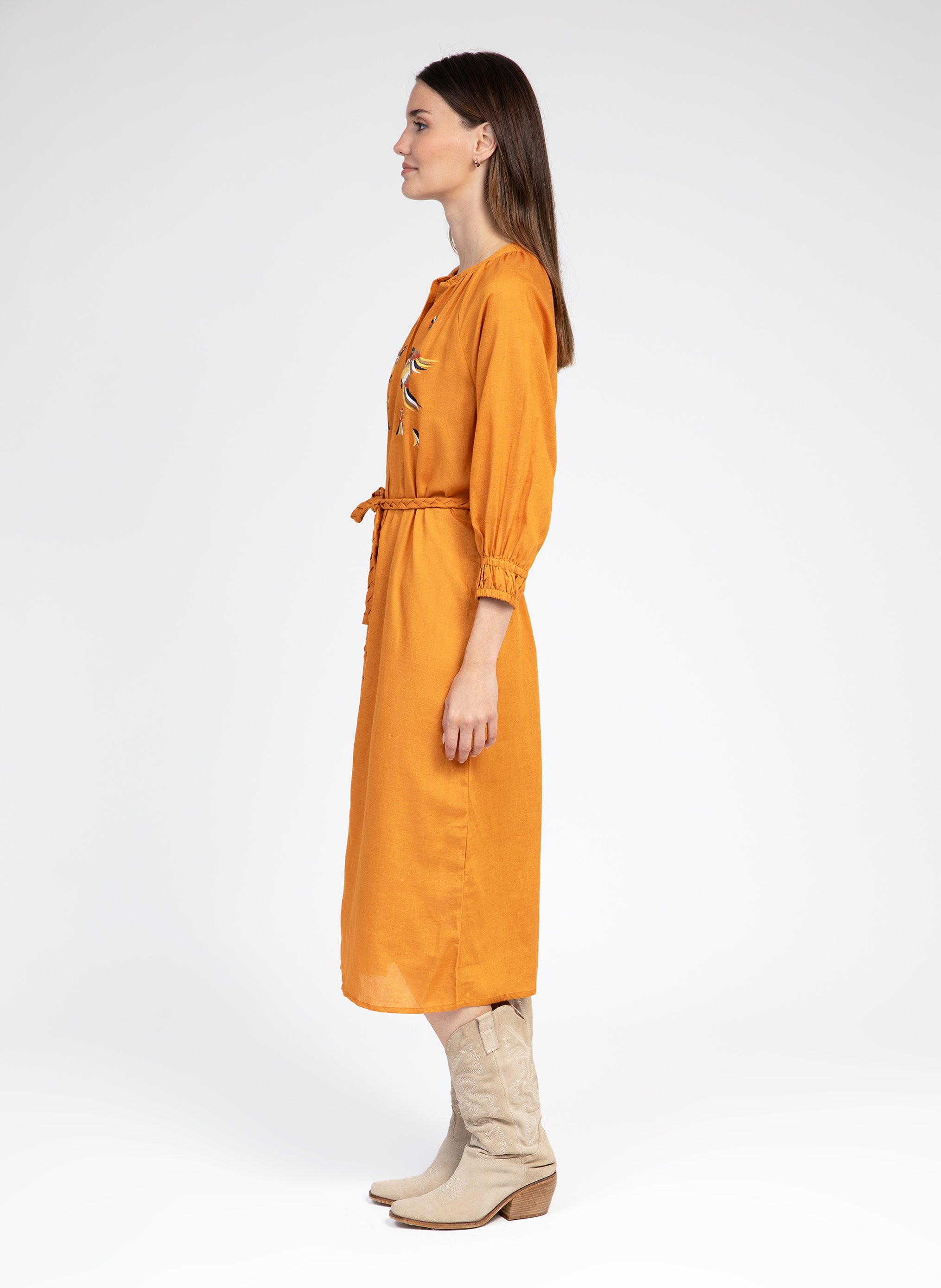 ROBE MIDI ONORYA miel