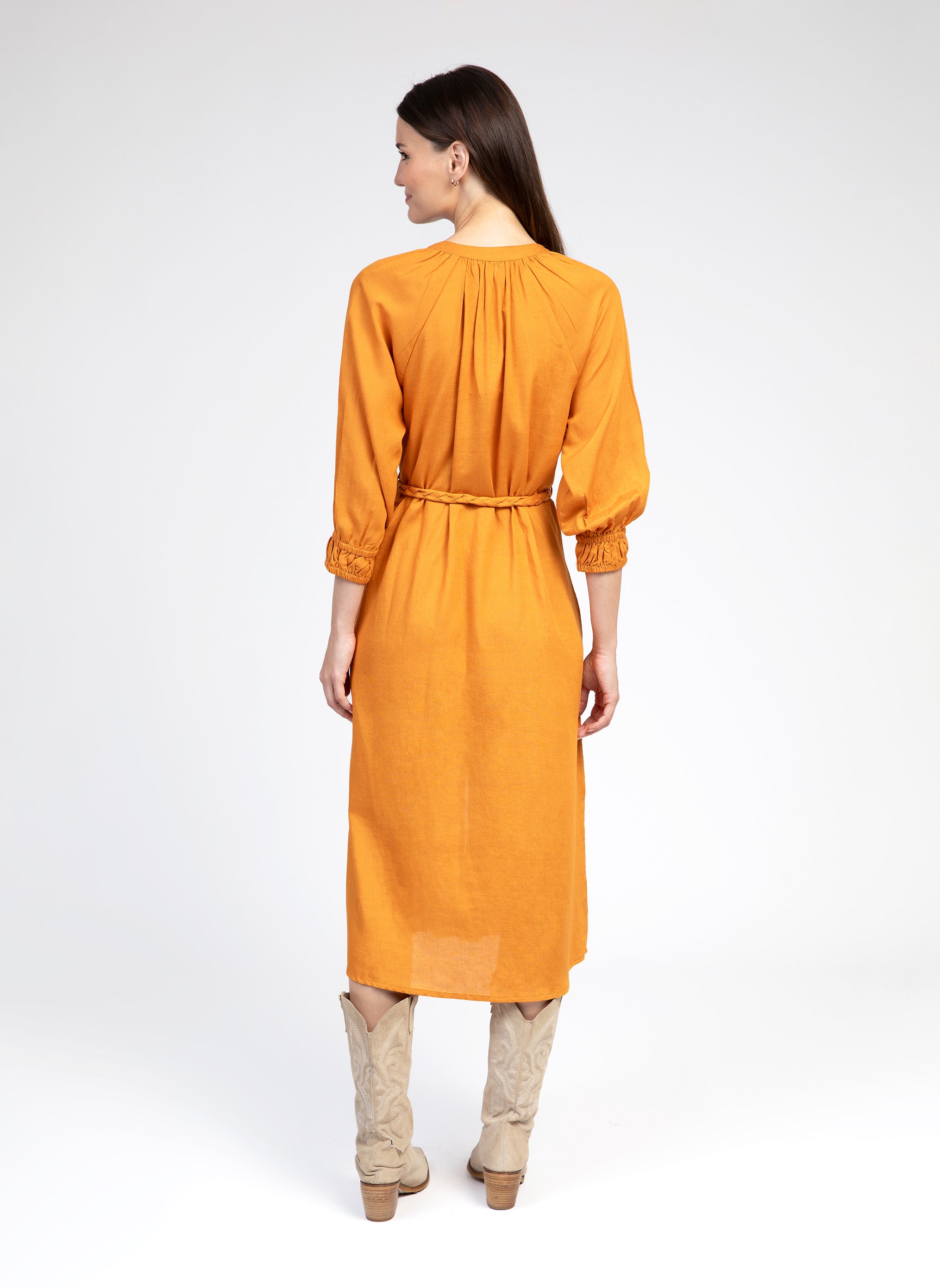 ROBE MIDI ONORYA miel
