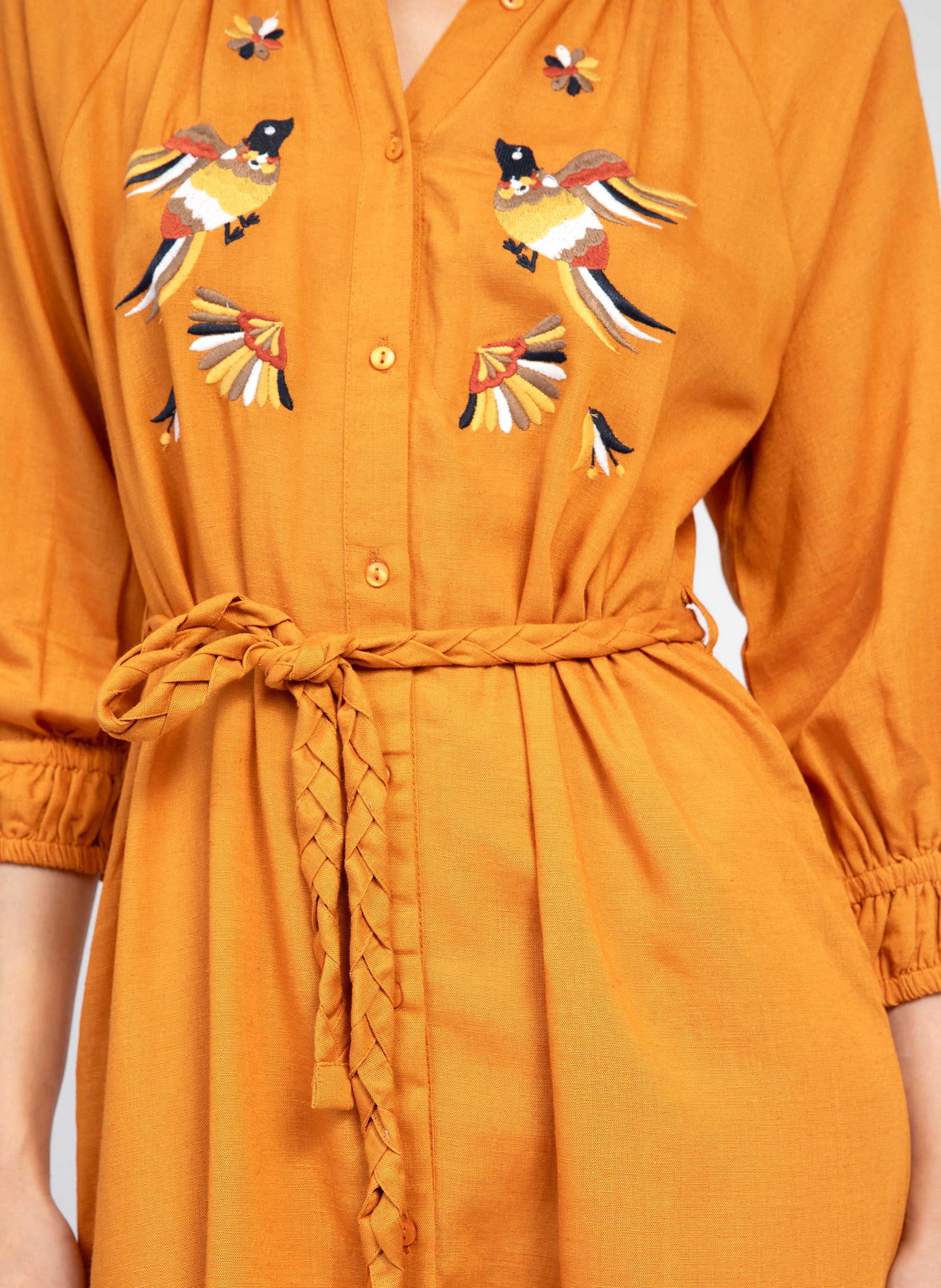 ROBE MIDI ONORYA miel