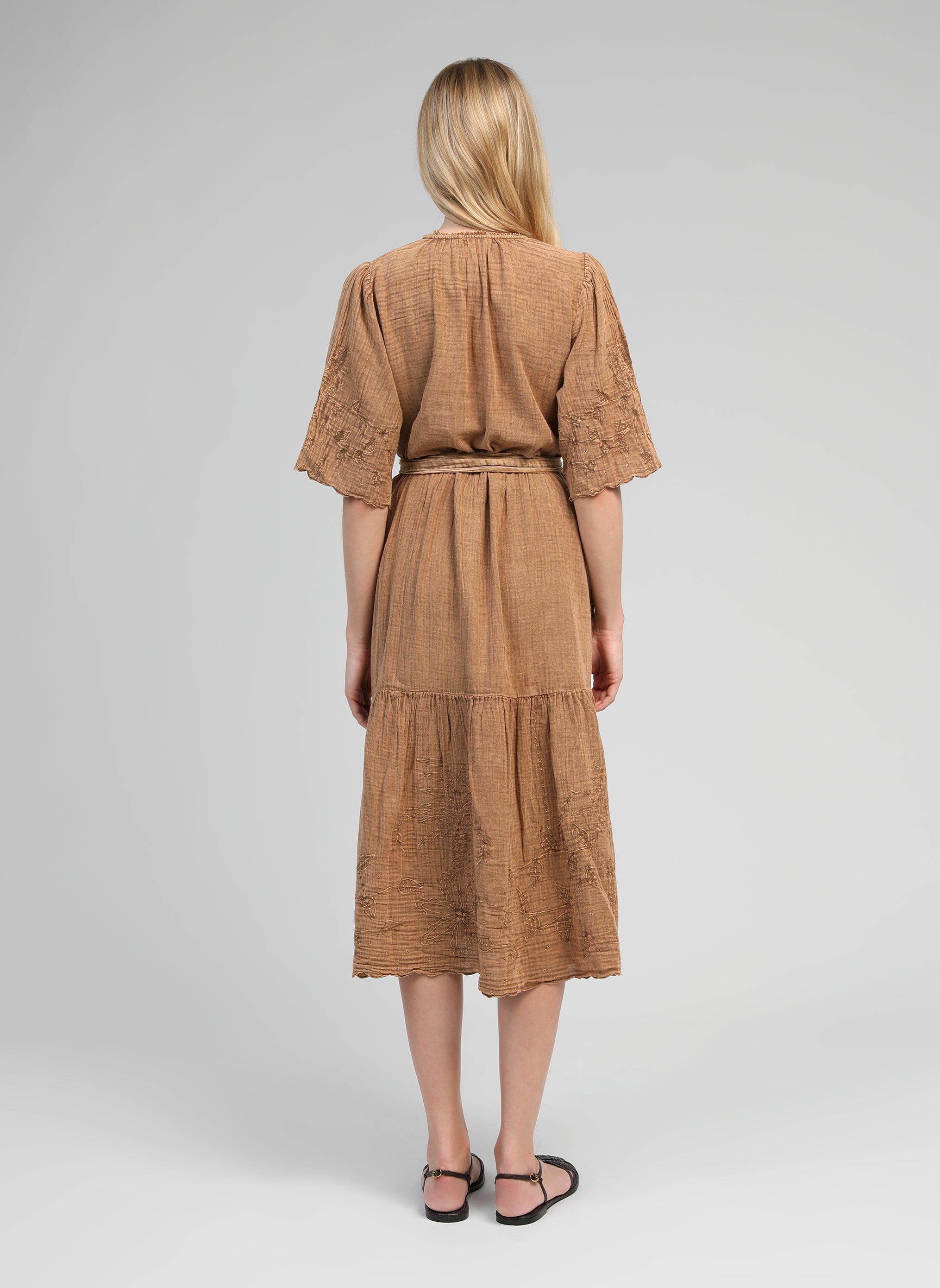 ROBE LONGUE ORAZIO moka