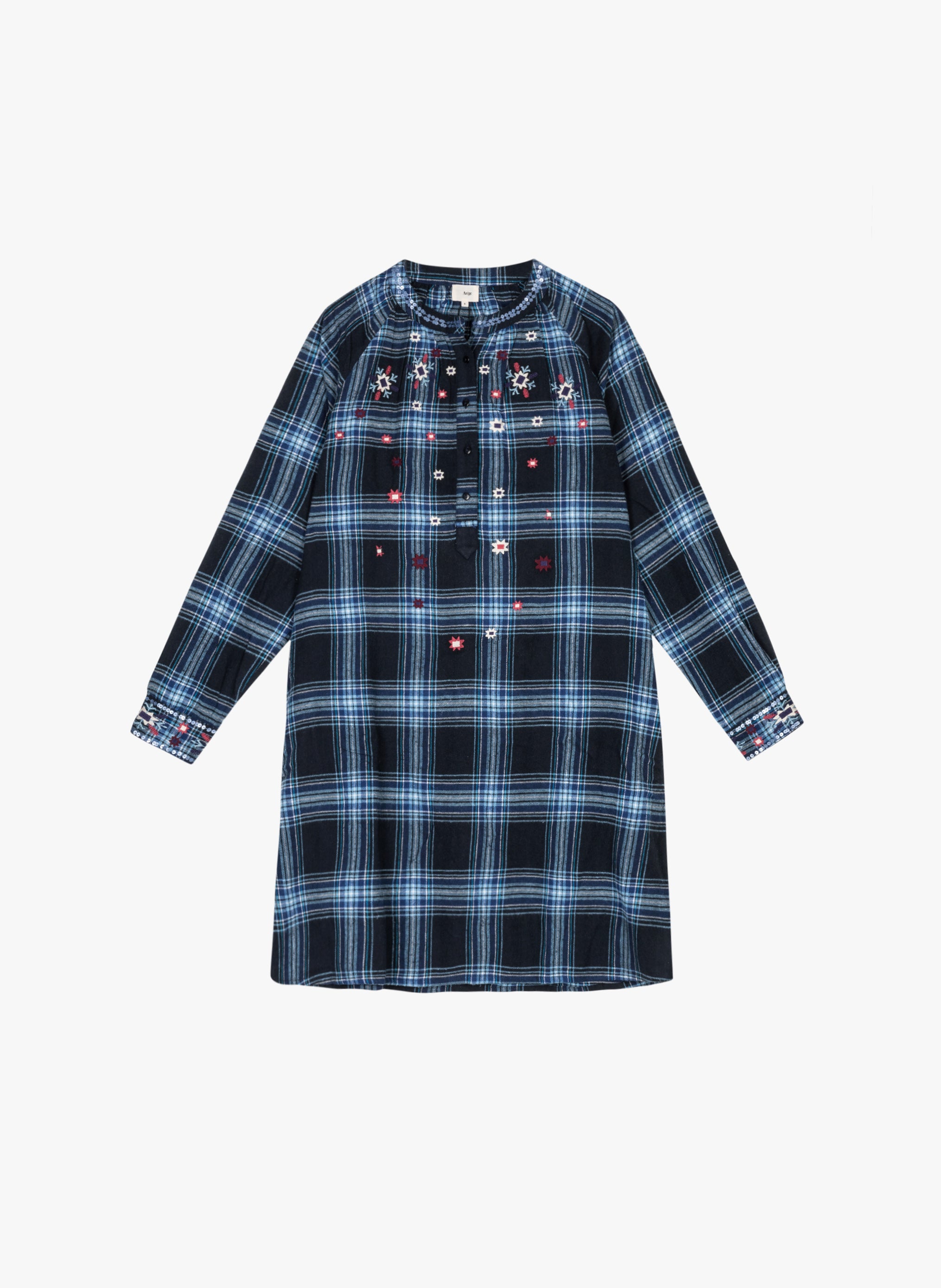 ROBE MIDI ORNELLA bleu