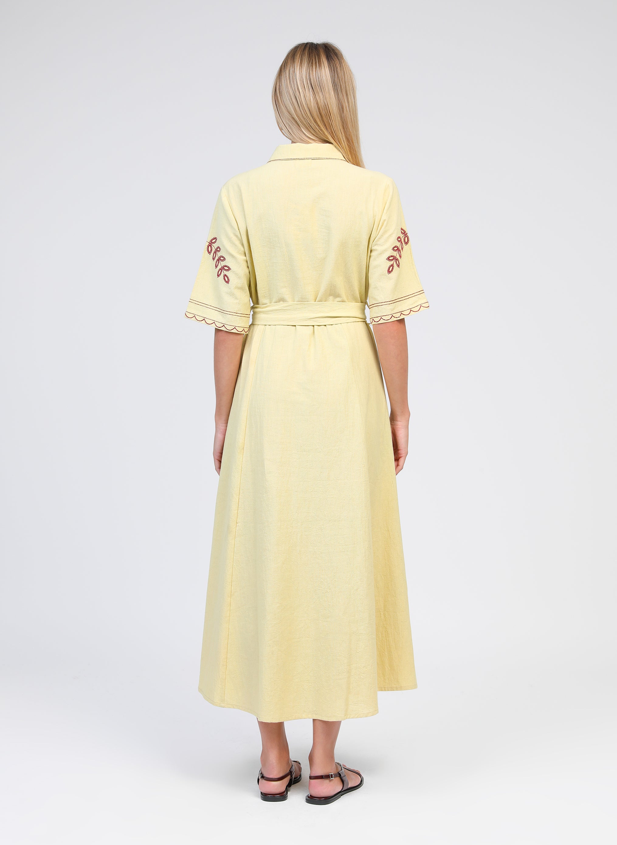 ROBE LONGUE OSMINA ble