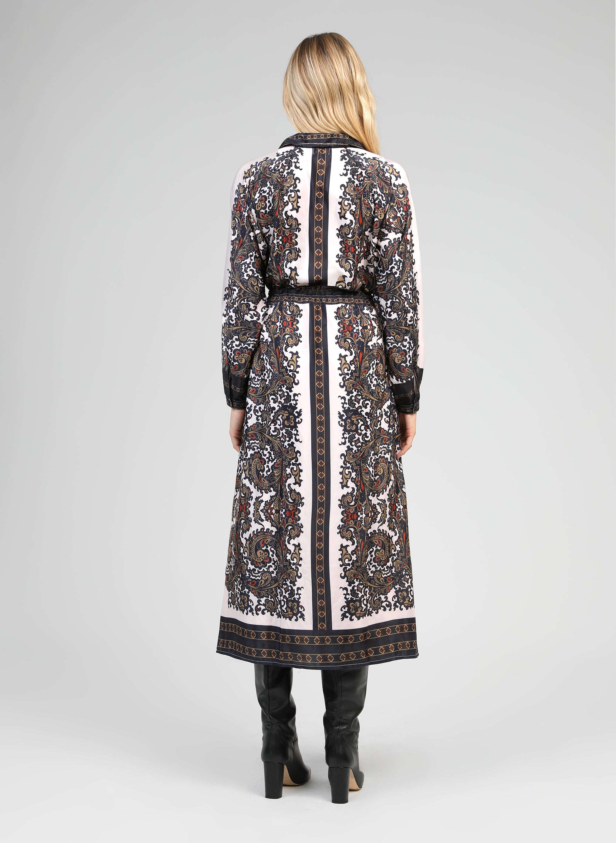 ROBE LONGUE OSSALITA filiamo ecru