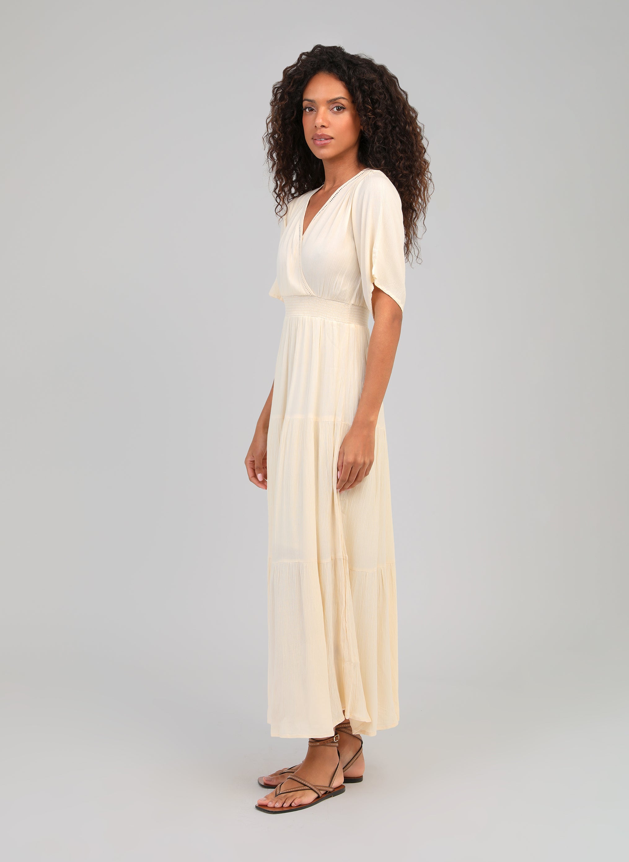 ROBE LONGUE OSUNCHALA vanille