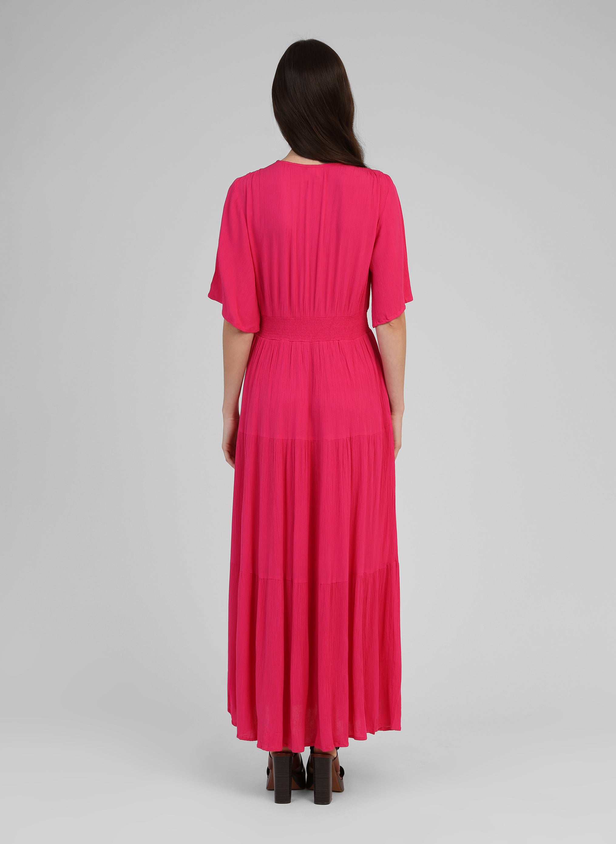 ROBE LONGUE OSUNCHALA fuchsia