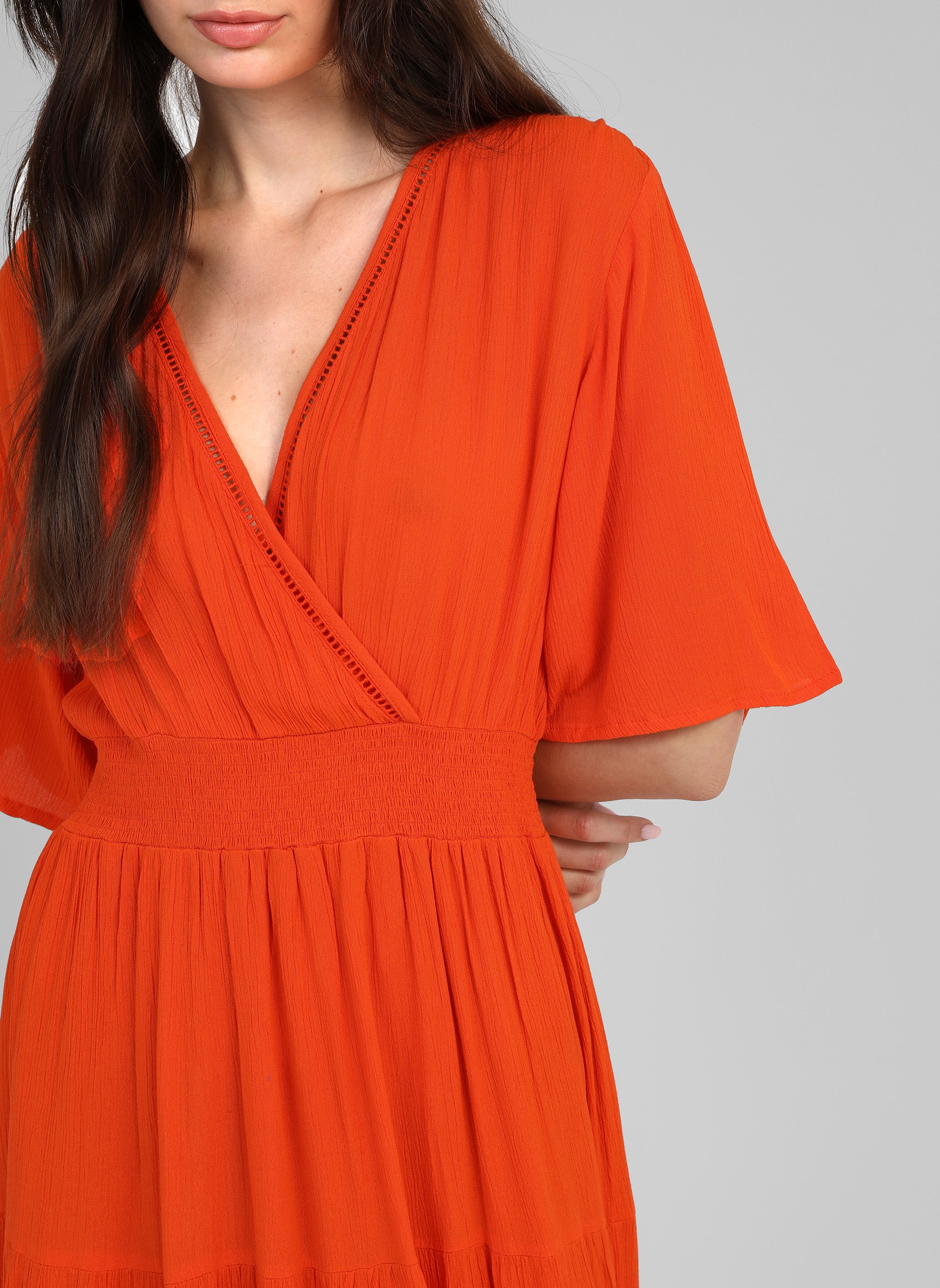 ROBE LONGUE OSUNCHALA orange
