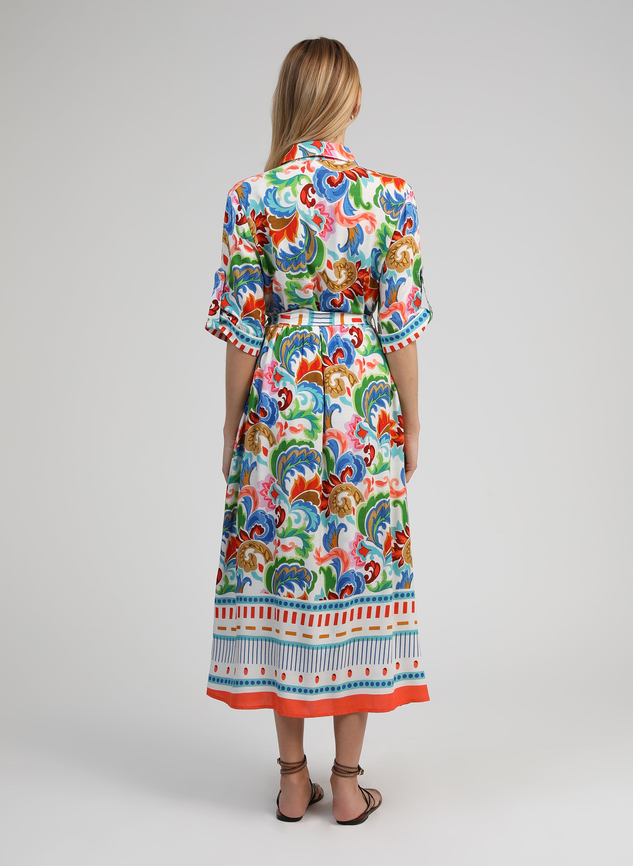 ROBE LONGUE OVINTALA lanzi multico