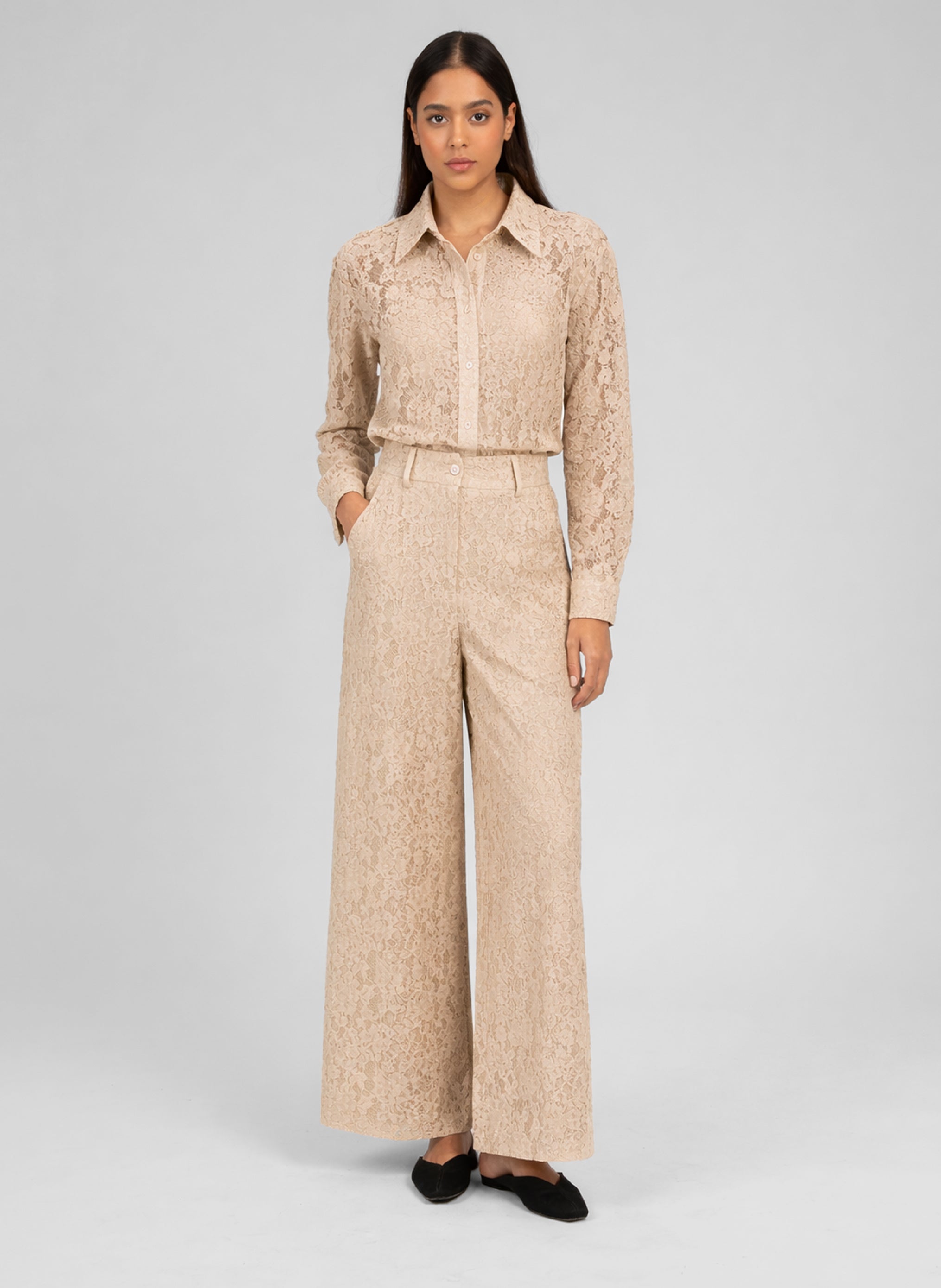 PANTALON PABLOLINA beige