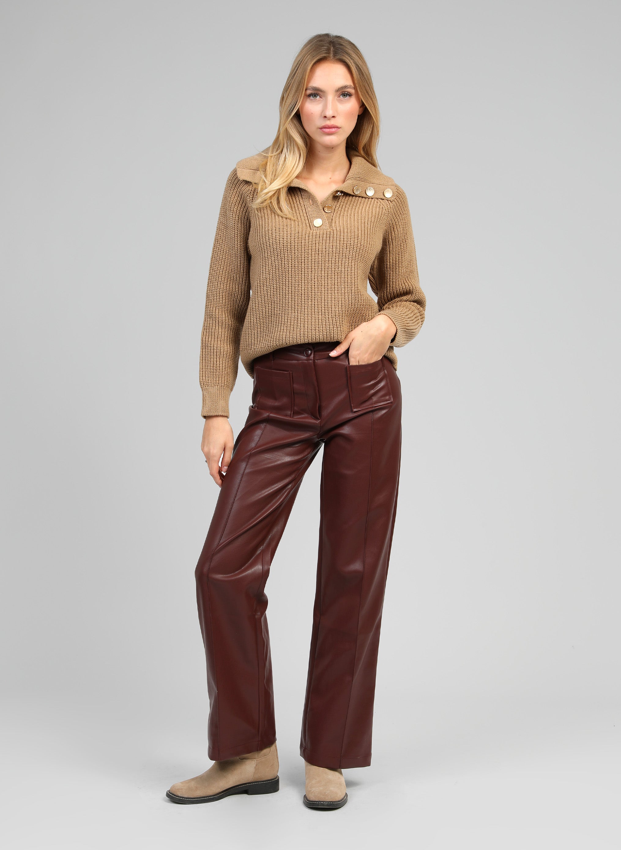 PANTALON PALOE wine