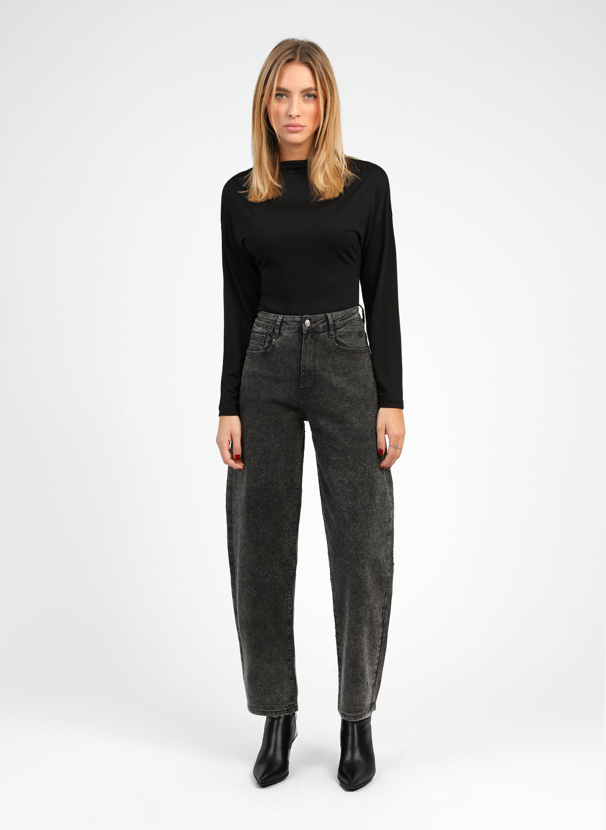 PANTALON PALONE JEAN anthracite
