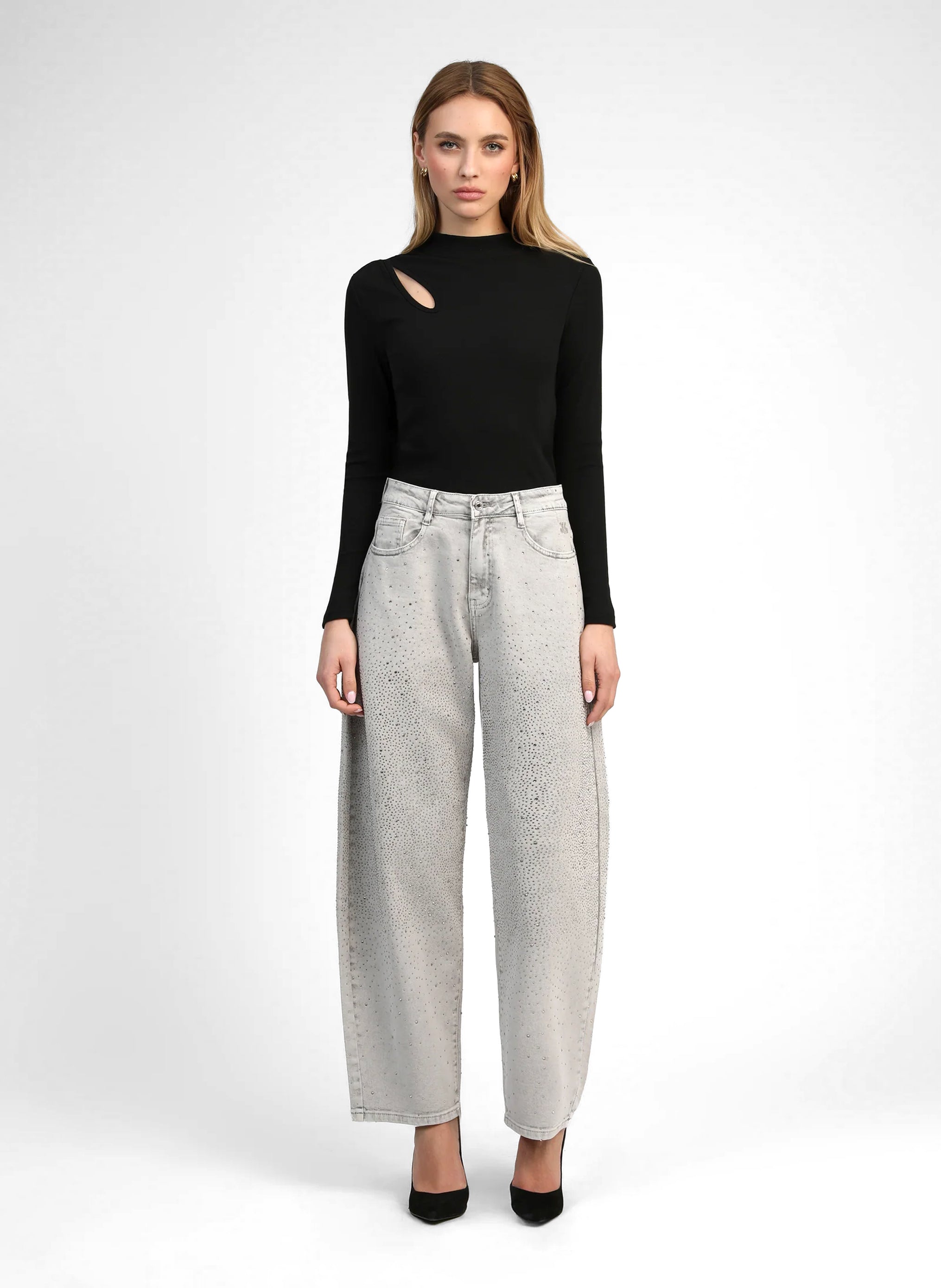 PALONE PANTS, faded gray