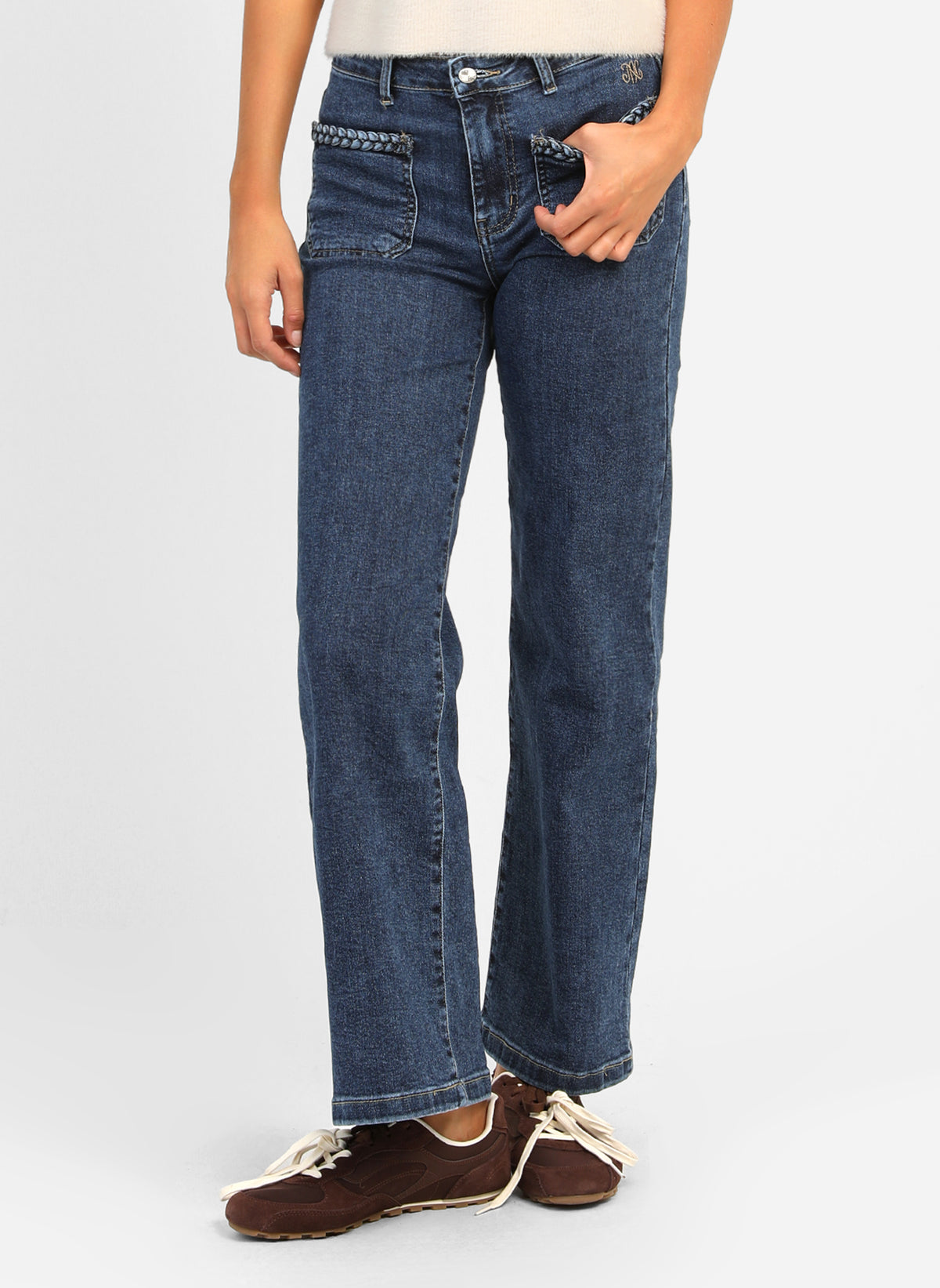 PANTALON PARITRESS bleu stone
