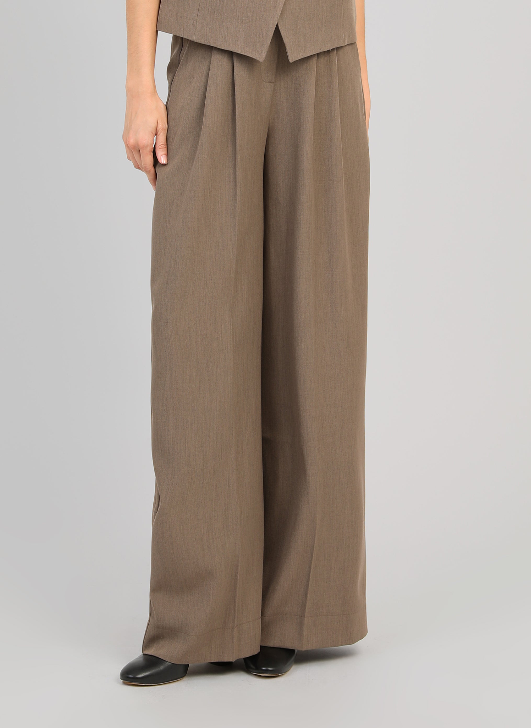 PANTALON PEMY taupe