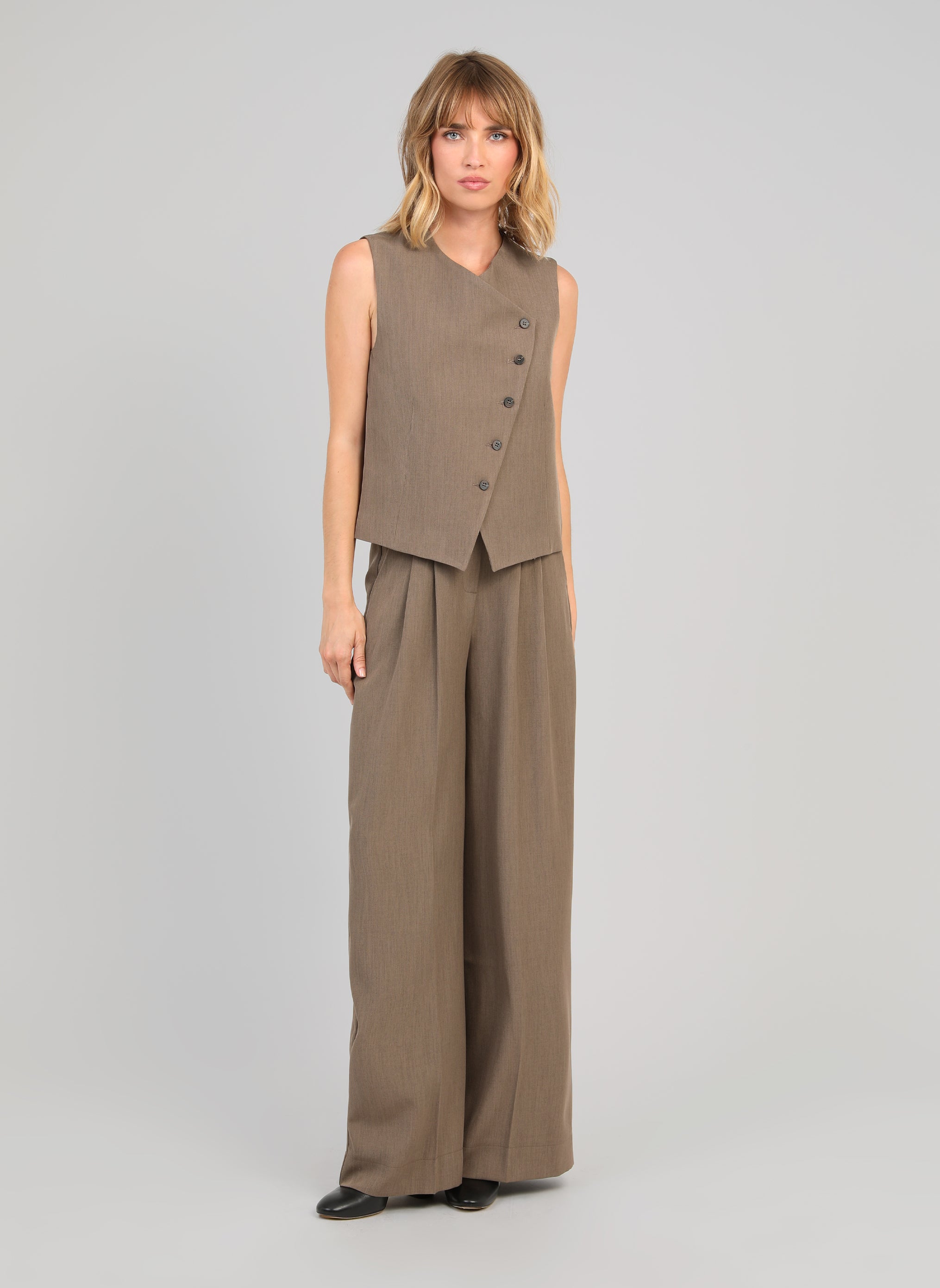 PANTALON PEMY taupe