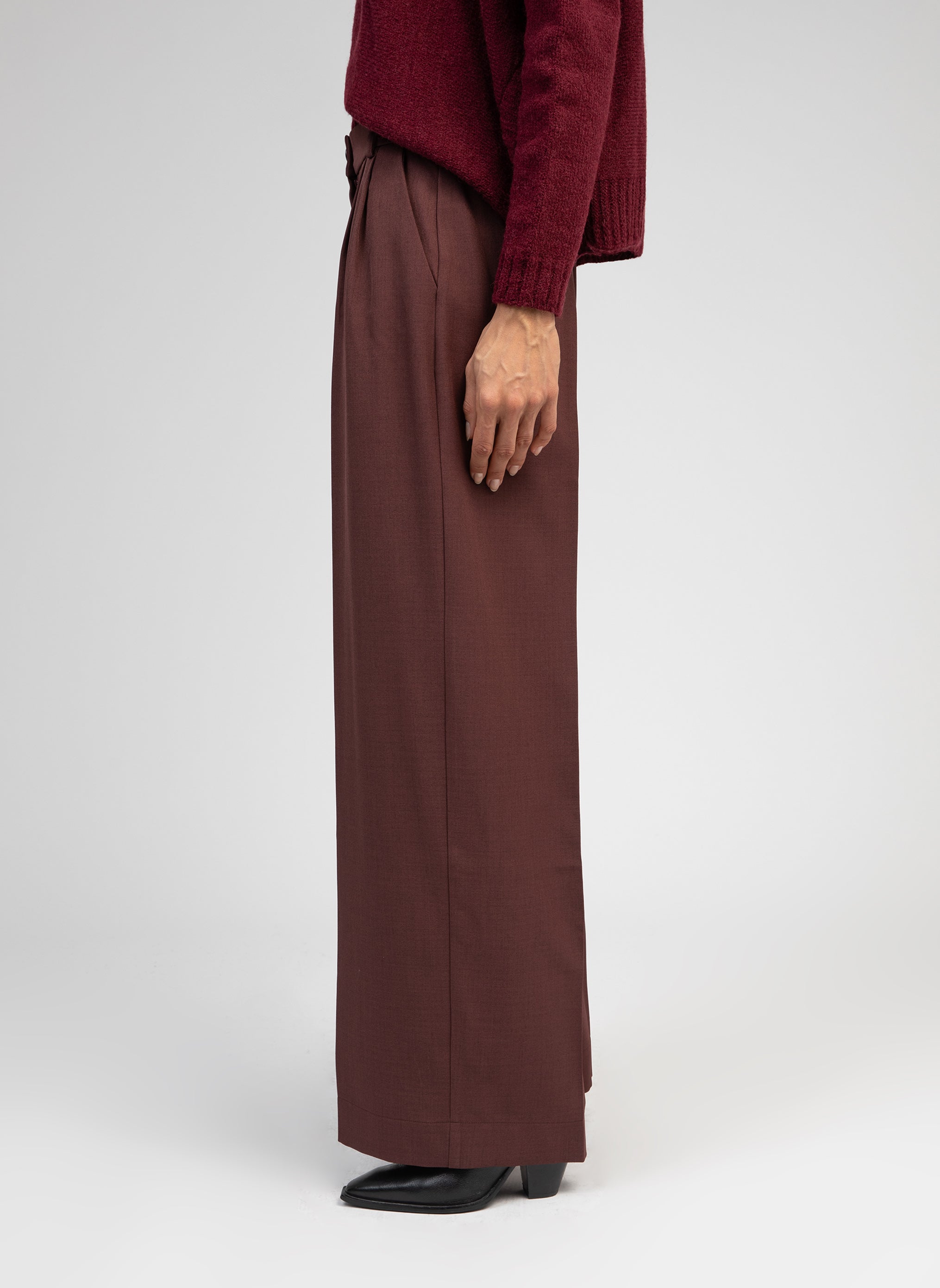 PANTALON PEPINA chocolat
