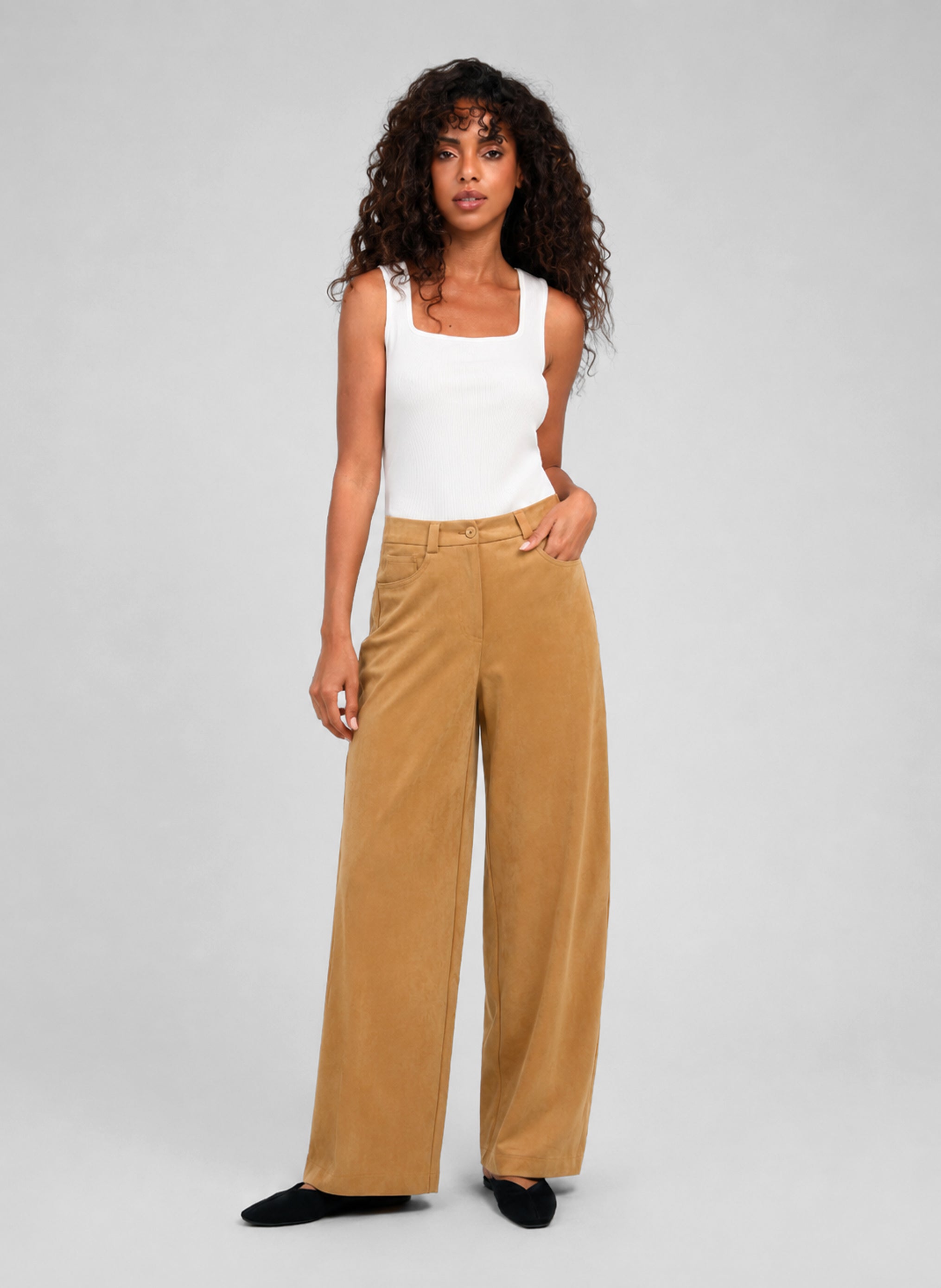 PANTALON PHILONA camel