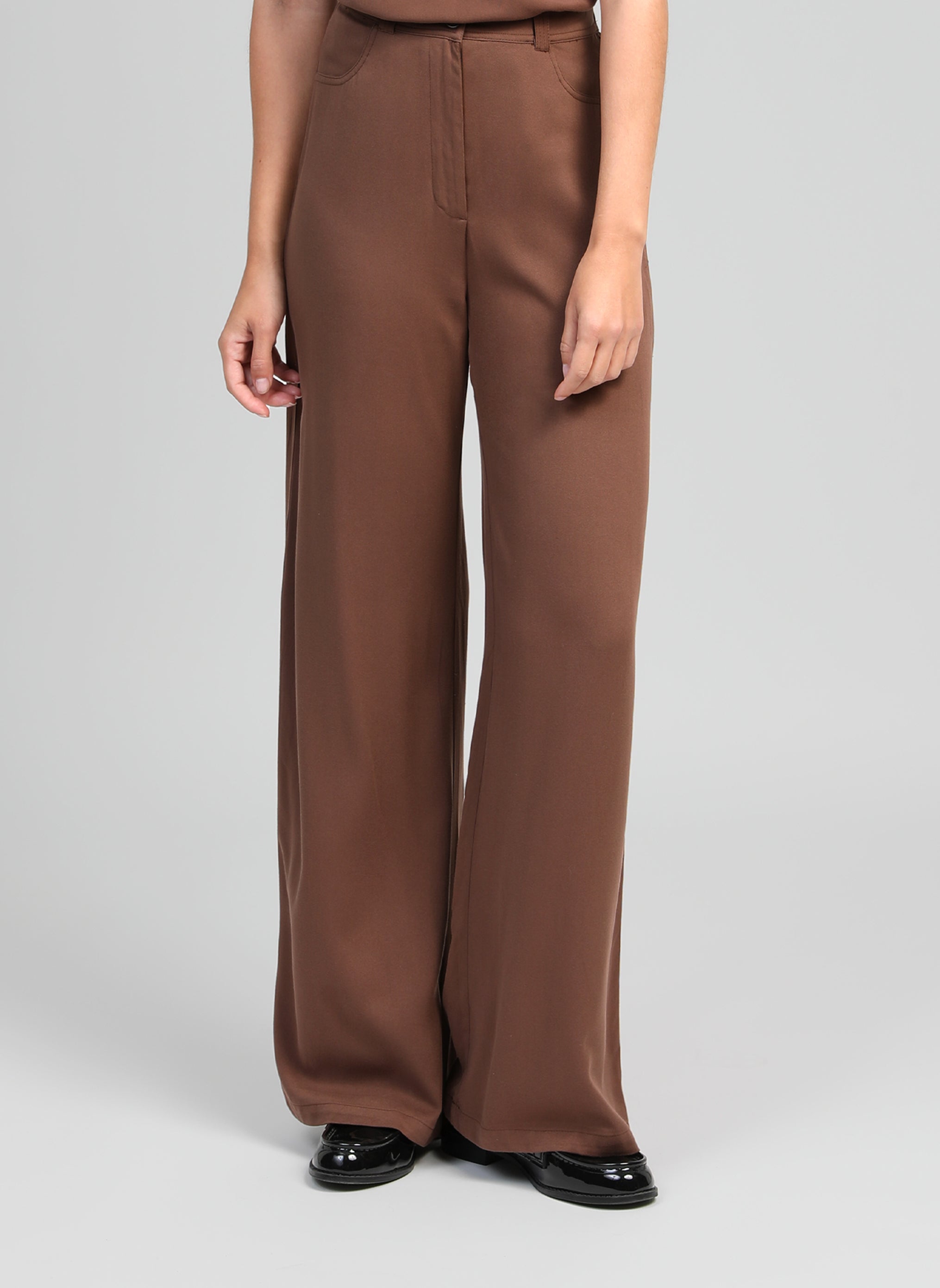 PANTALON PHORILA marron