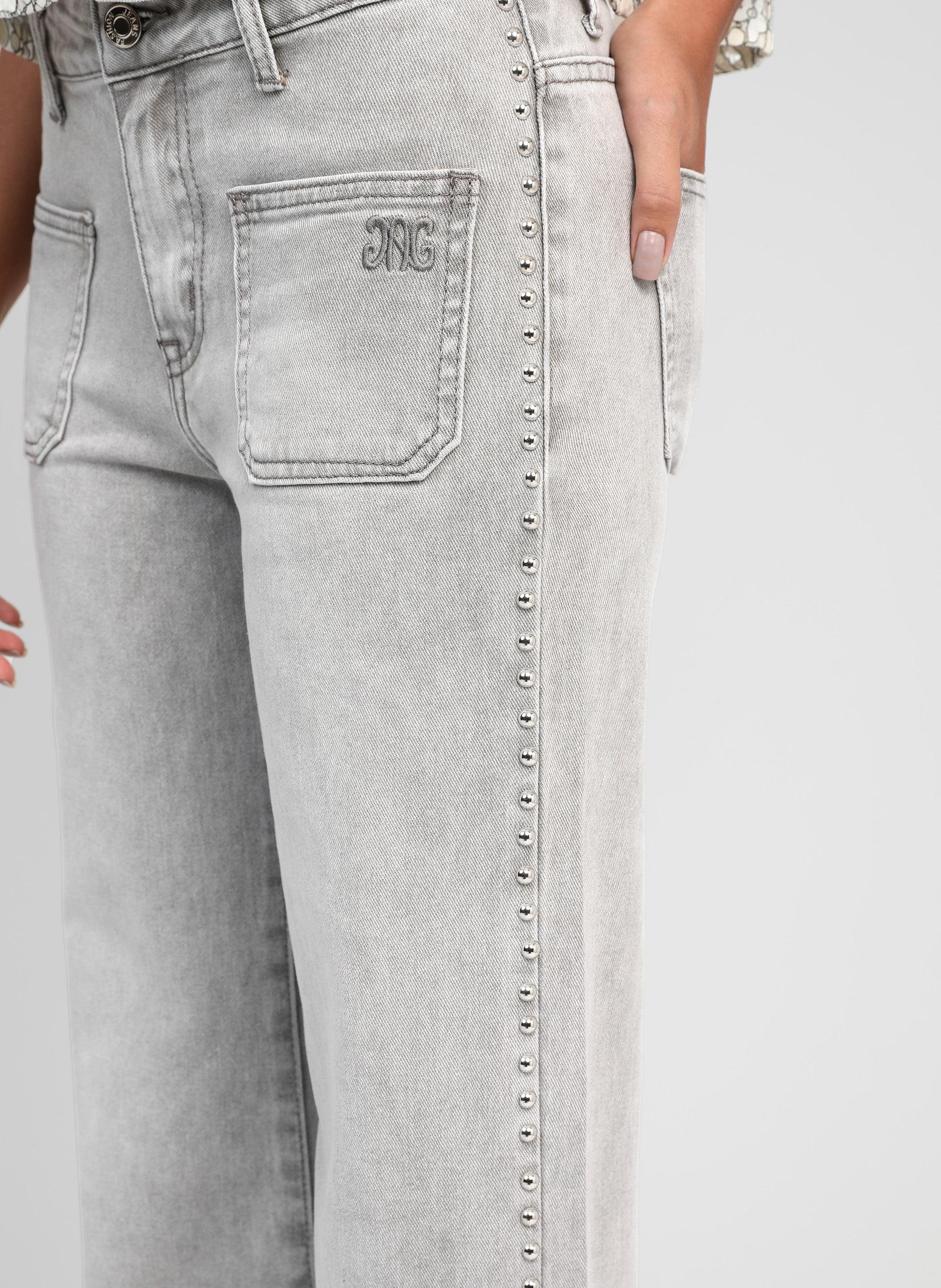 PANTALON PICLOU gris