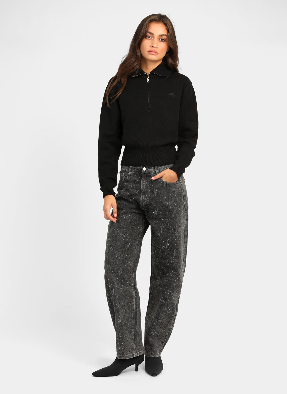 PANTALONES PIGRIFFE grises